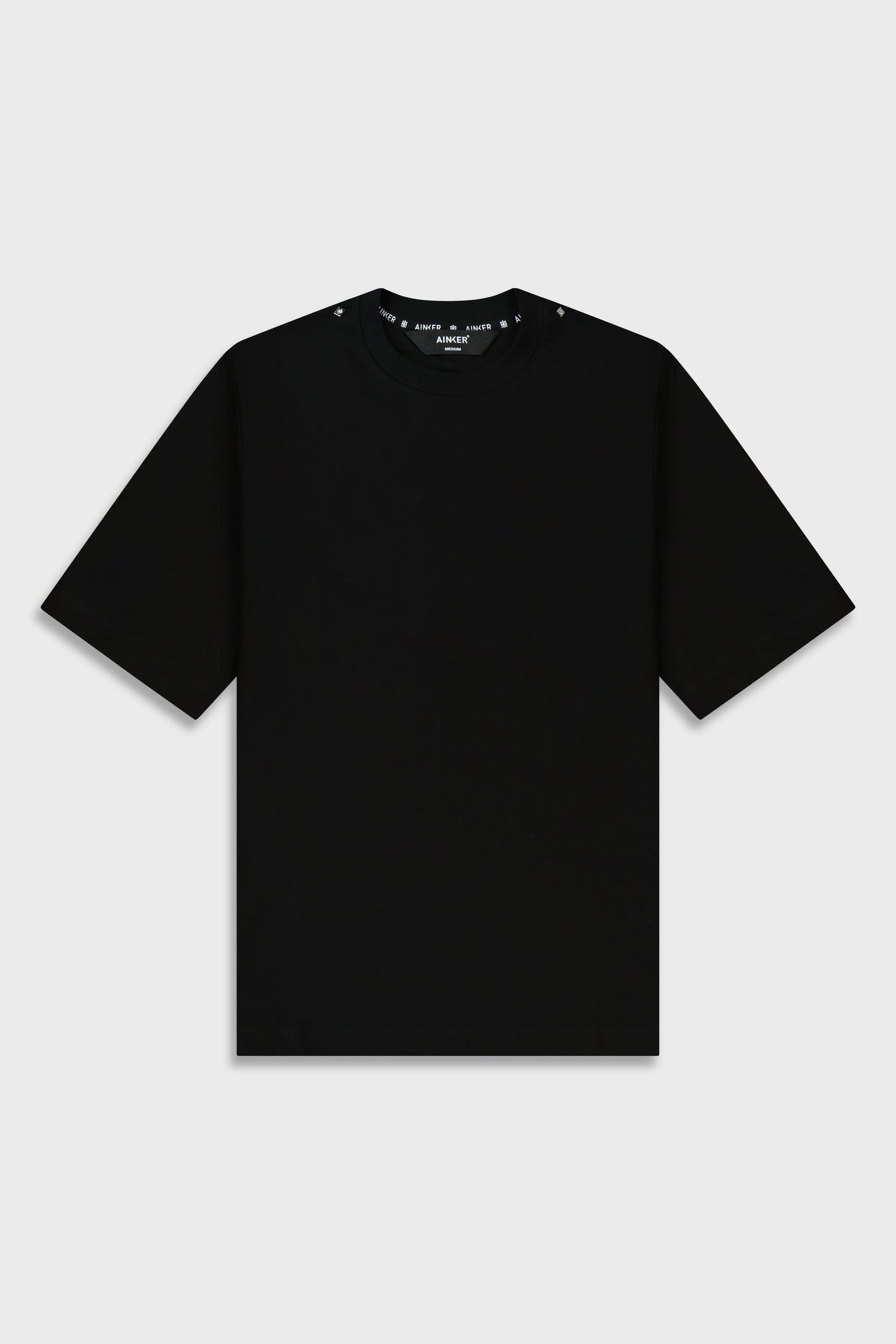 Mercerized 634 Black T-Shirt