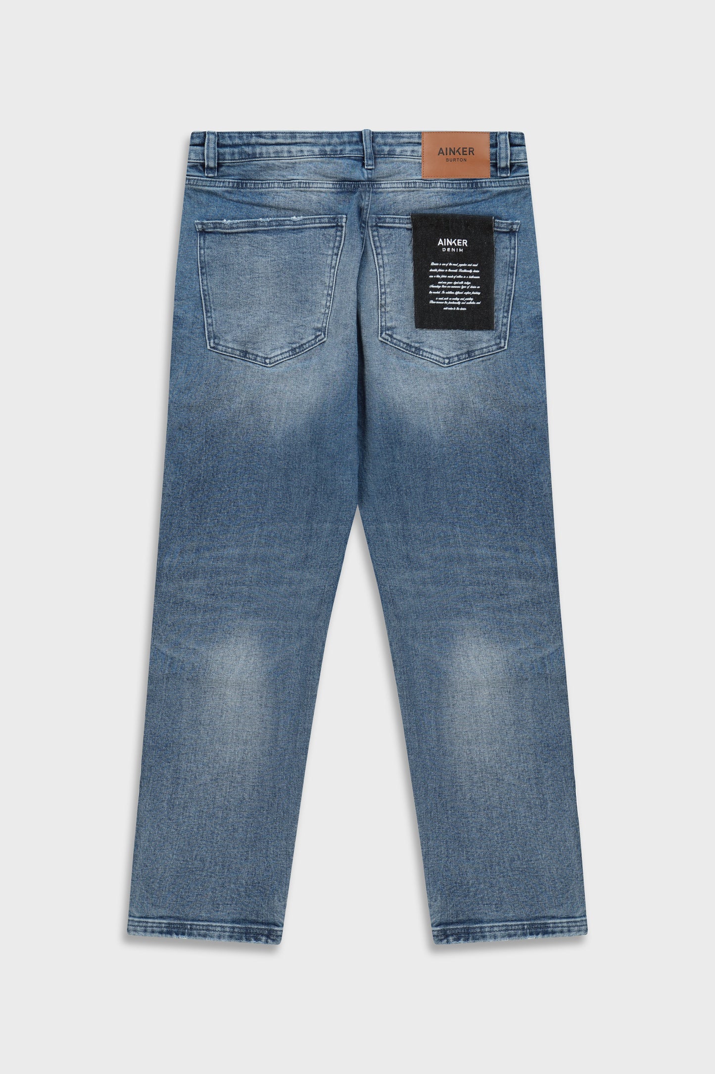 Burton Blue 672 Slim Fit Jeans