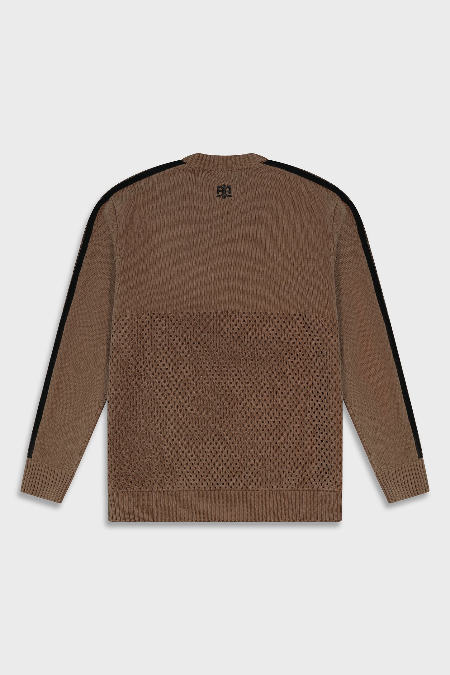 Brown Mesh 637 Top
