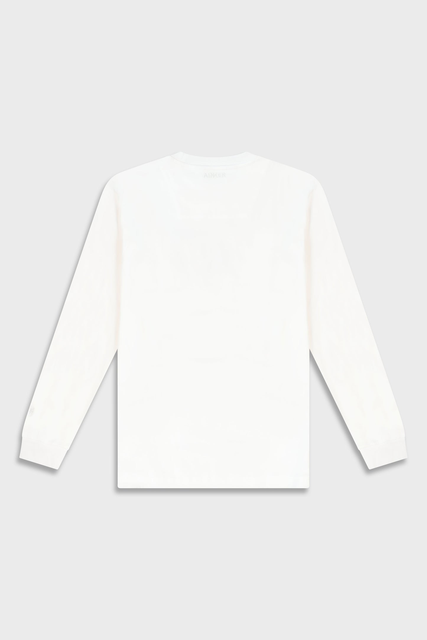 Mercerized 531 Long White T-Shirt