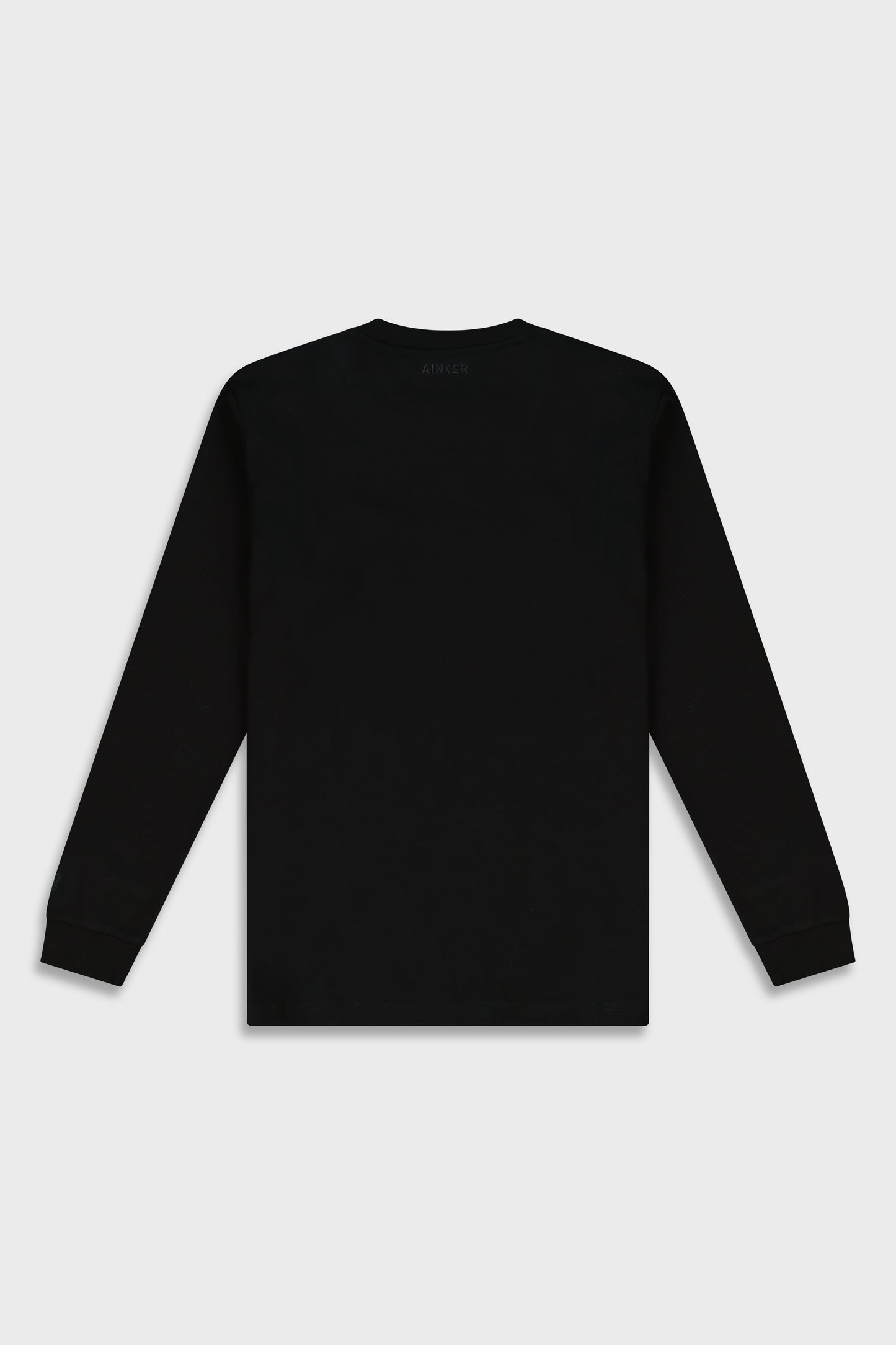 Mercerized 531 Long Black T-Shirt