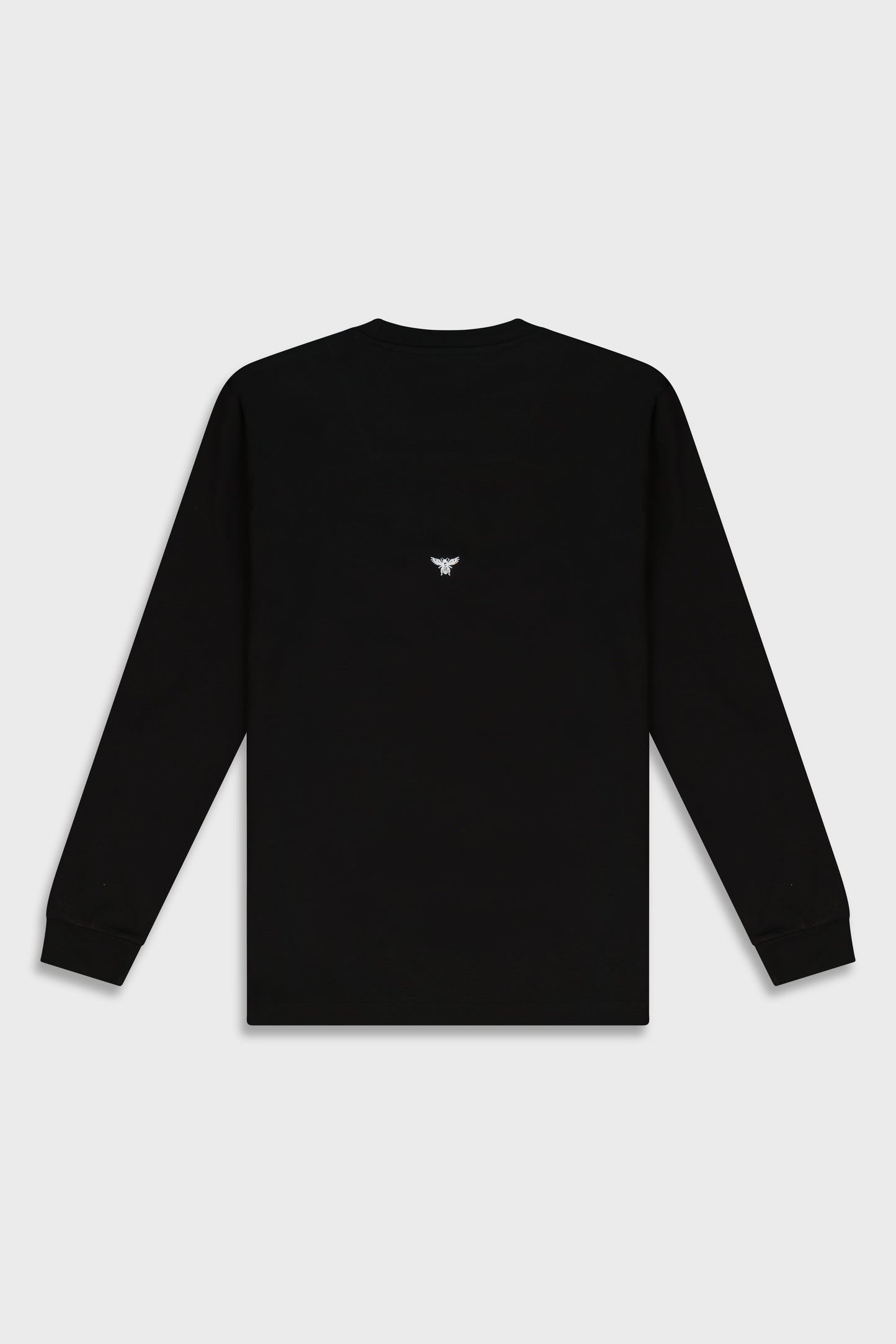 Mercerized 534 Long Black T-Shirt