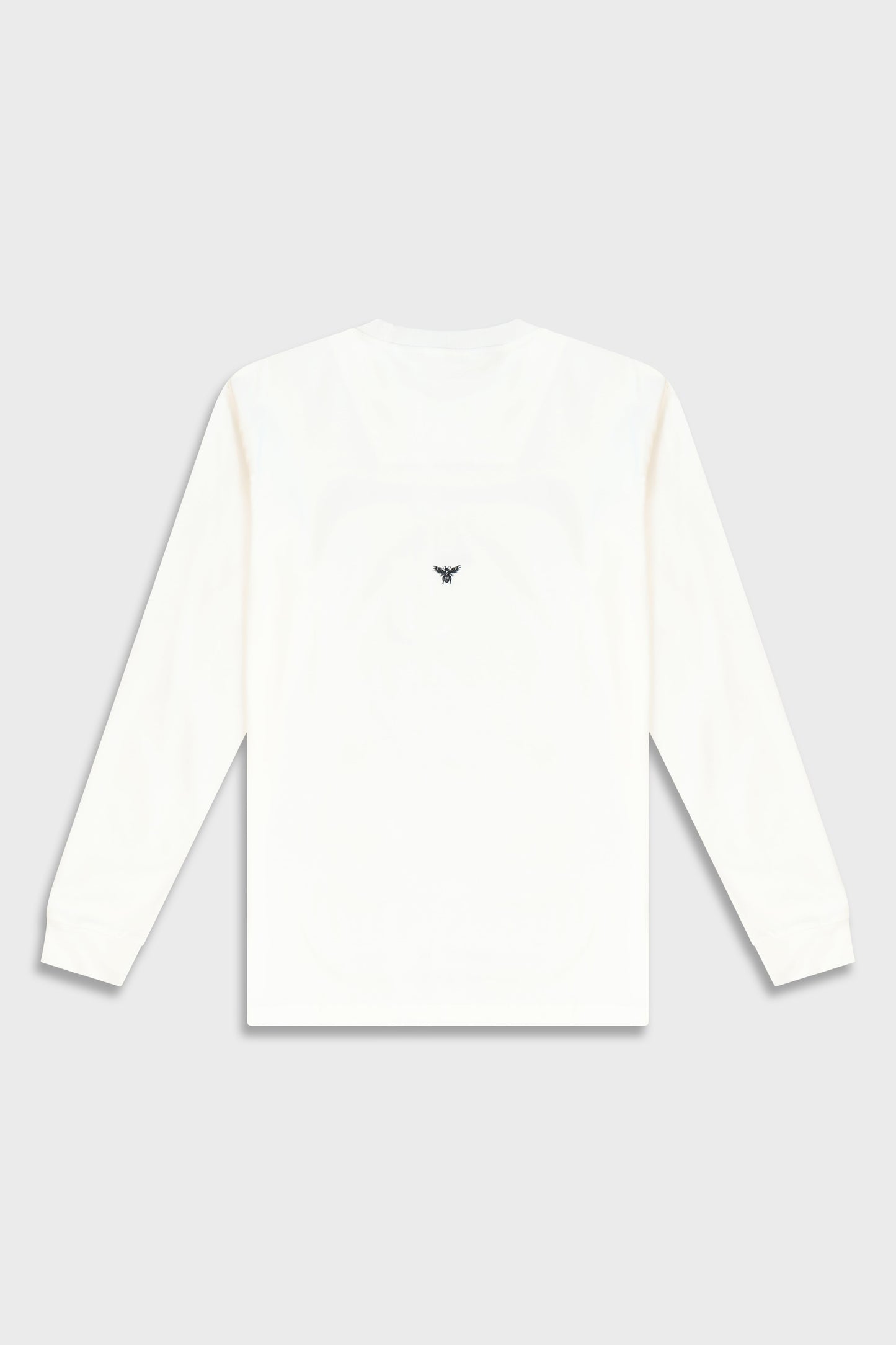 Mercerized 534 Long White T-Shirt