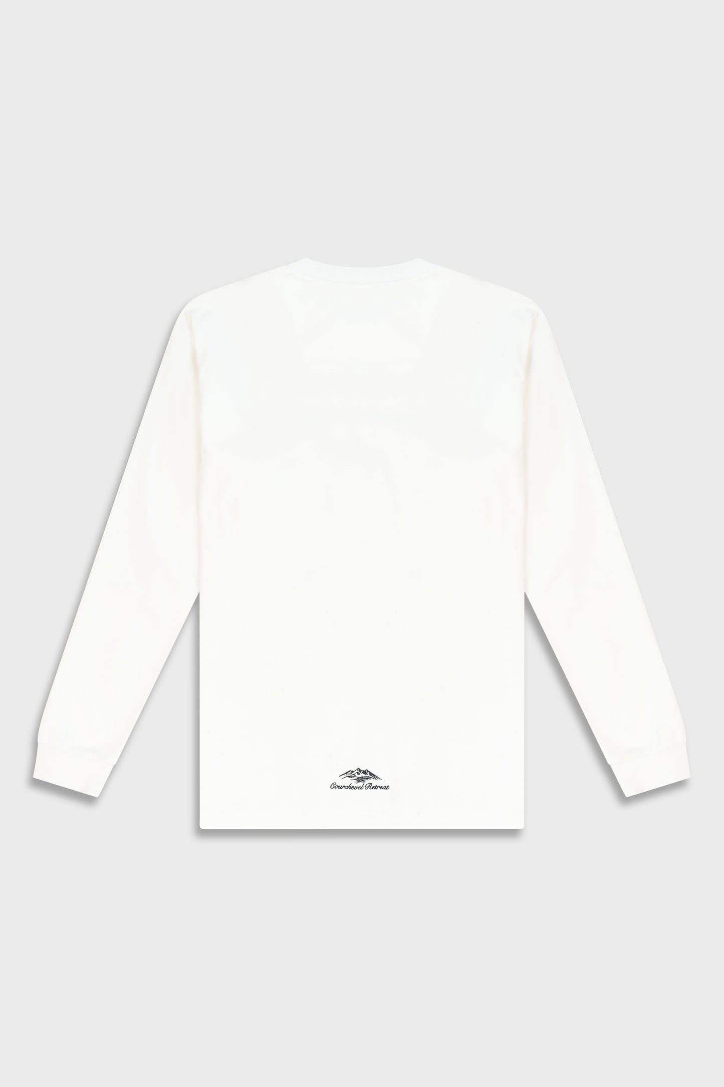 Mercerized 536 Long White T-Shirt