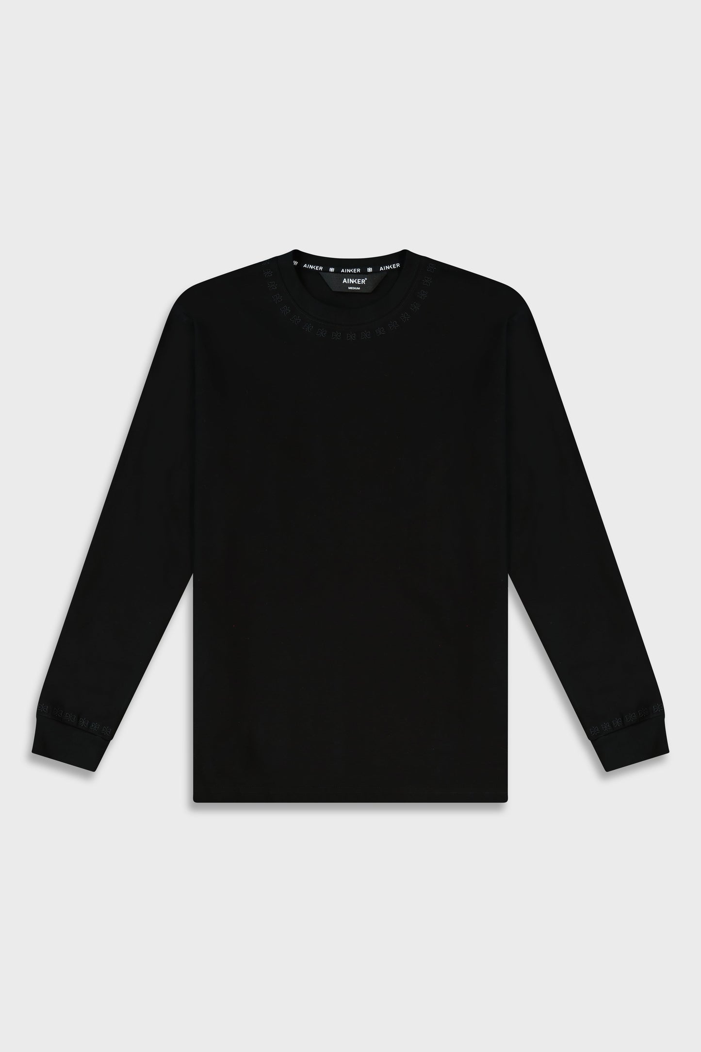 Mercerized 686 Long Black T-Shirt