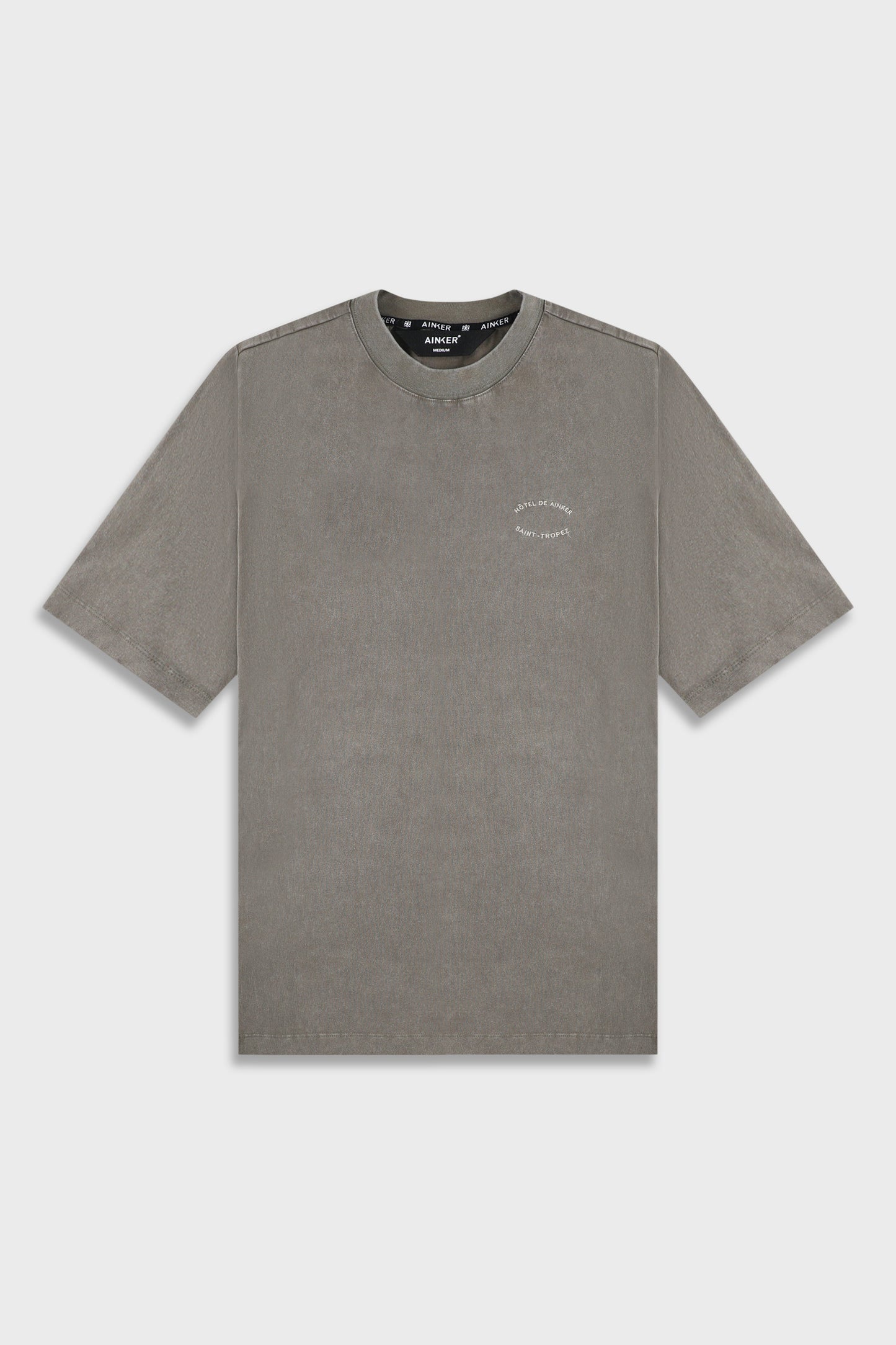 Cotton Wash 740 Mocha T-Shirt
