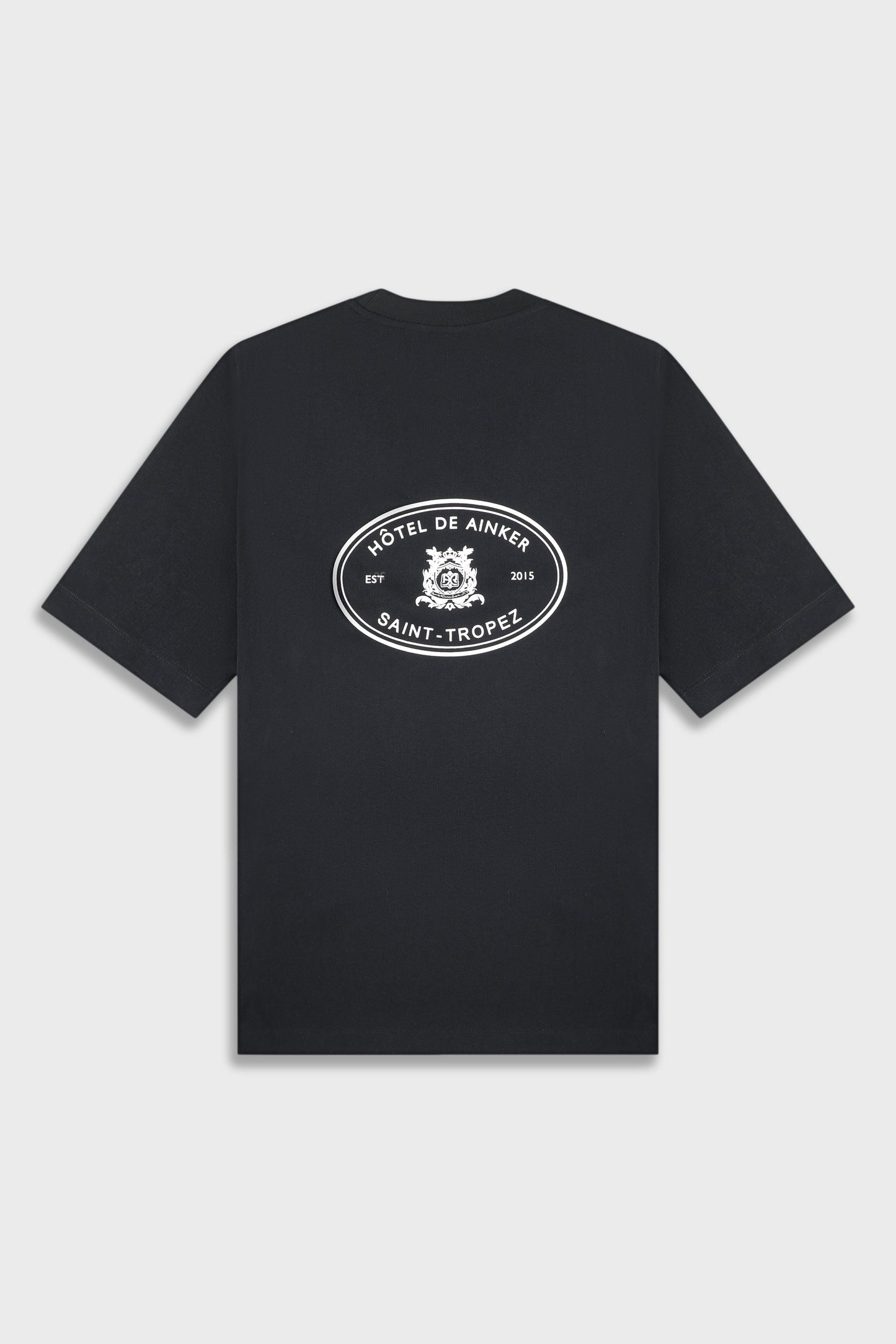 Cotton Wash 740 Black T-Shirt