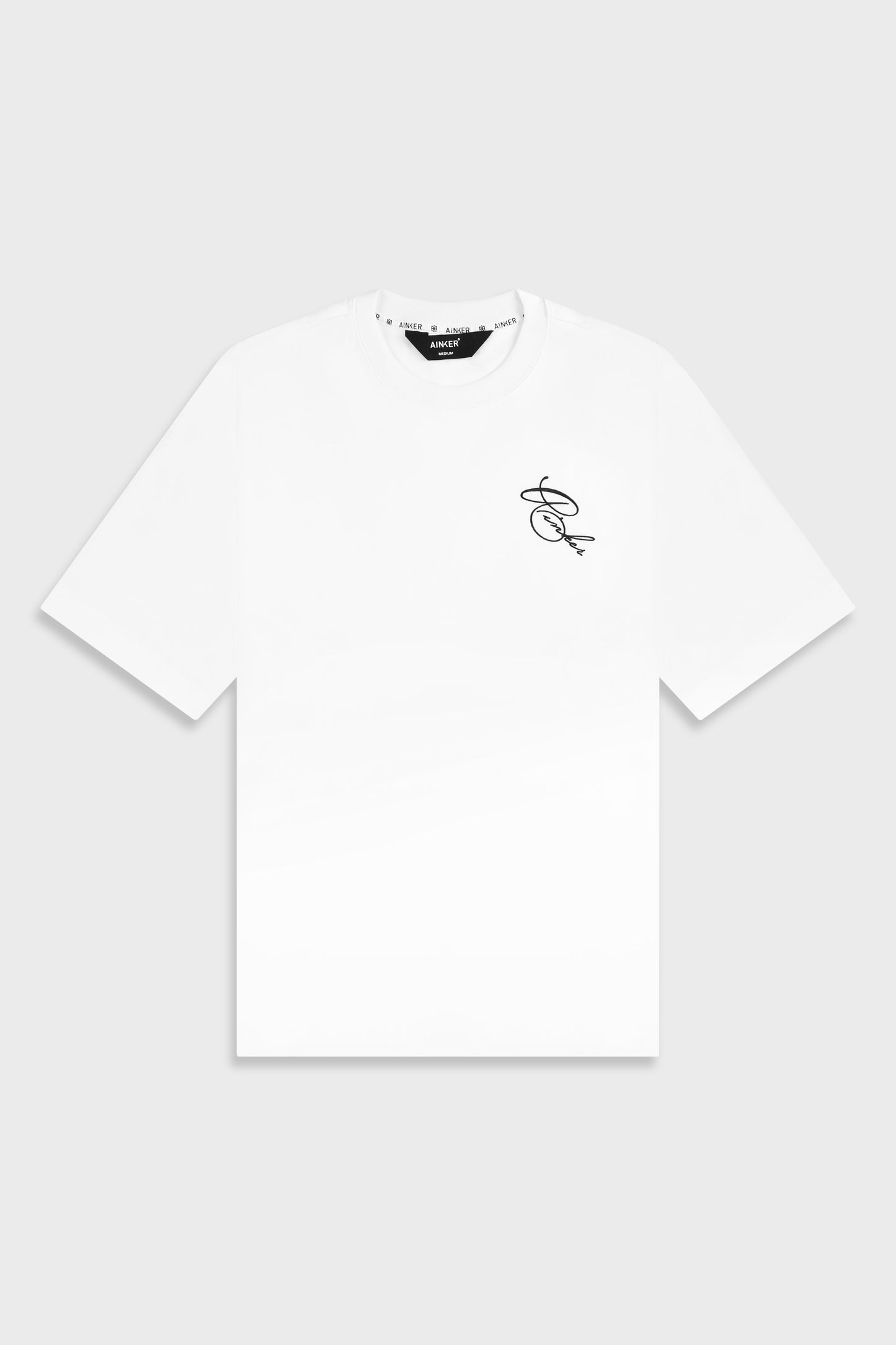 Mercerized 844 White T-Shirt