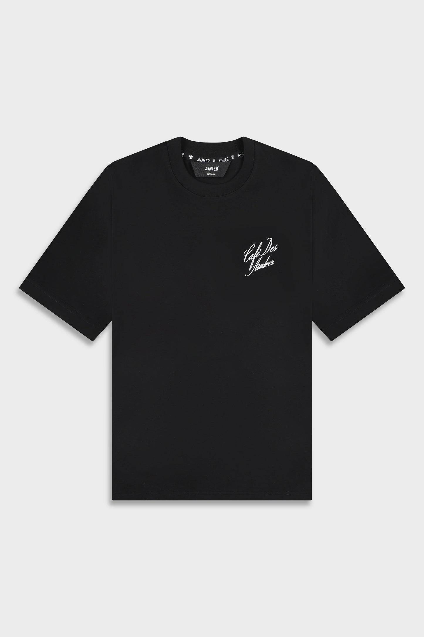 Mercerized 806 Black T-Shirt