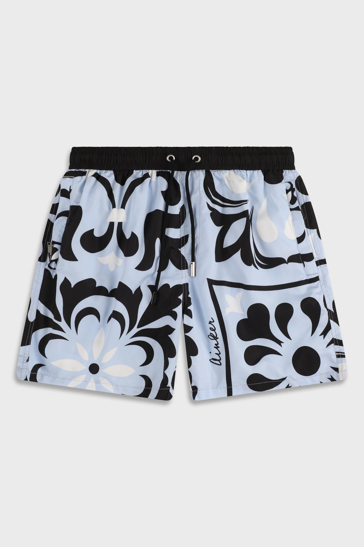 Flower 824 L.Blue Swimwear
