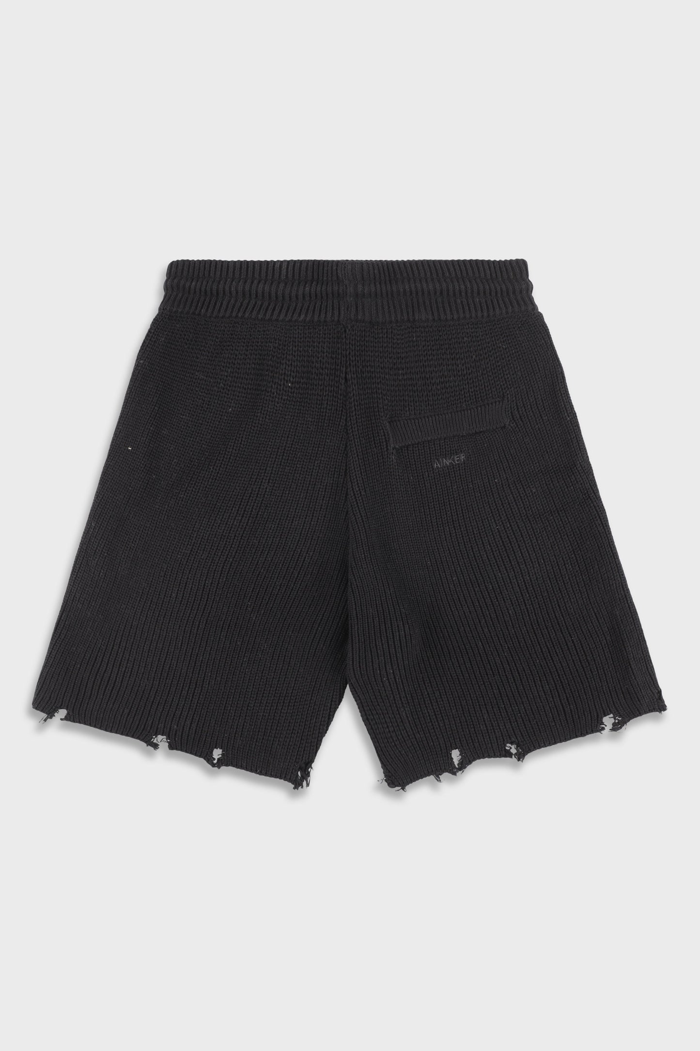 820 Black Knit Short Pant