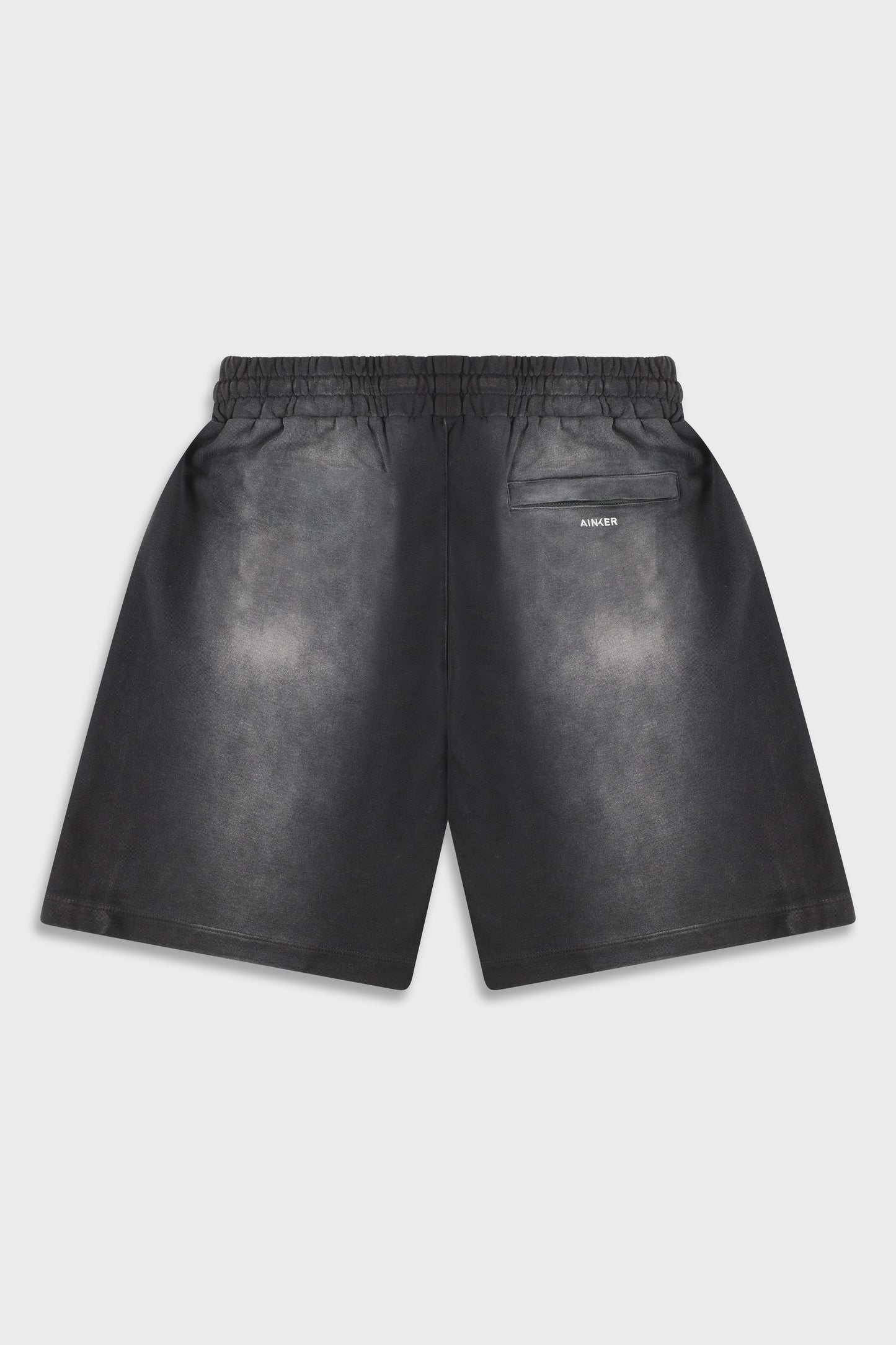 856 Black Wash Short Pant