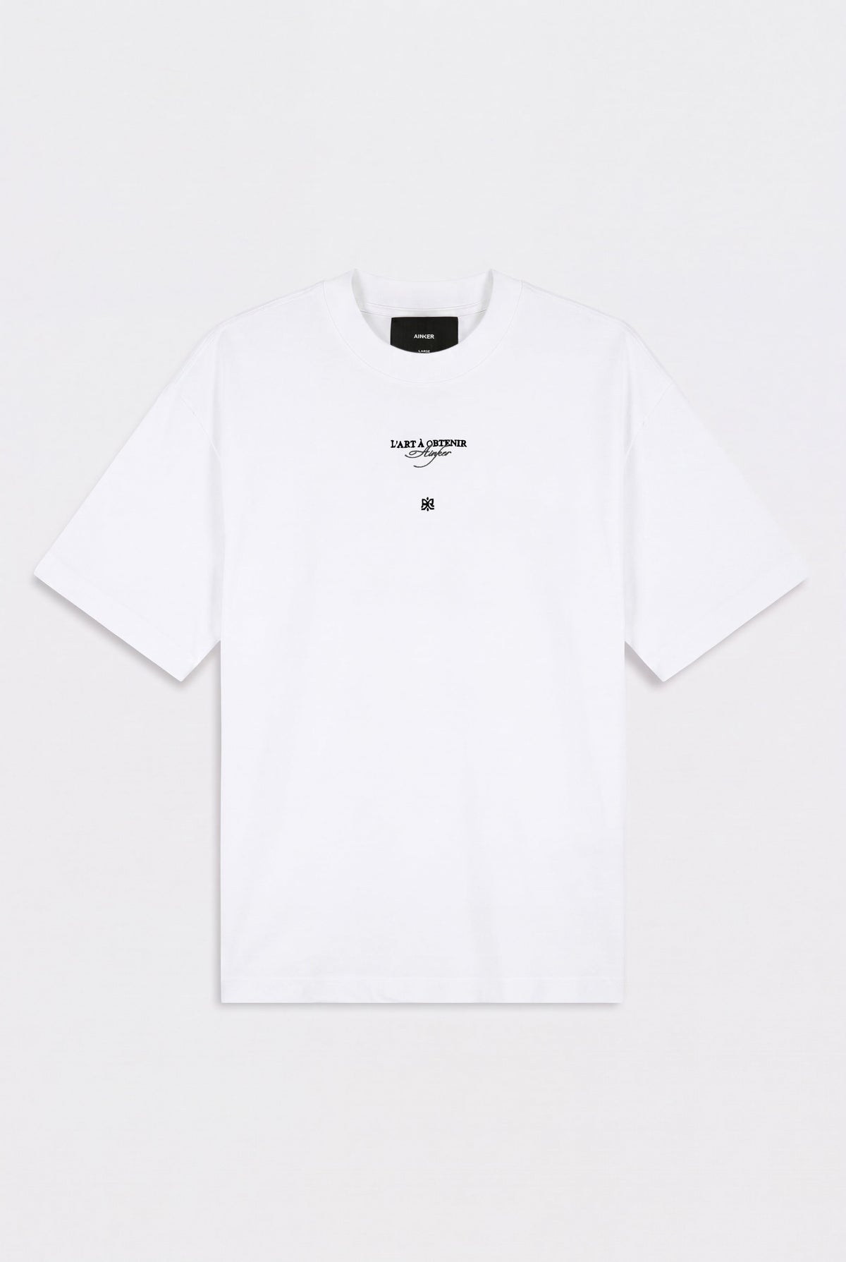 Mercerized 1019 White T-Shirt