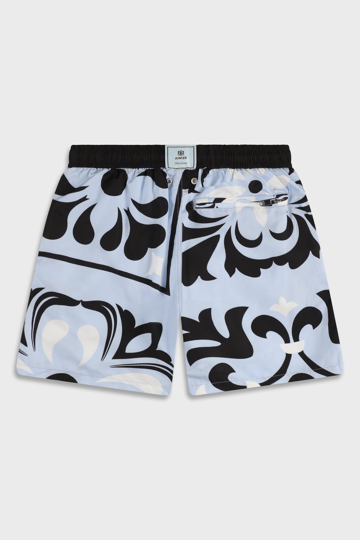 Flower 824 L.Blue Swimwear