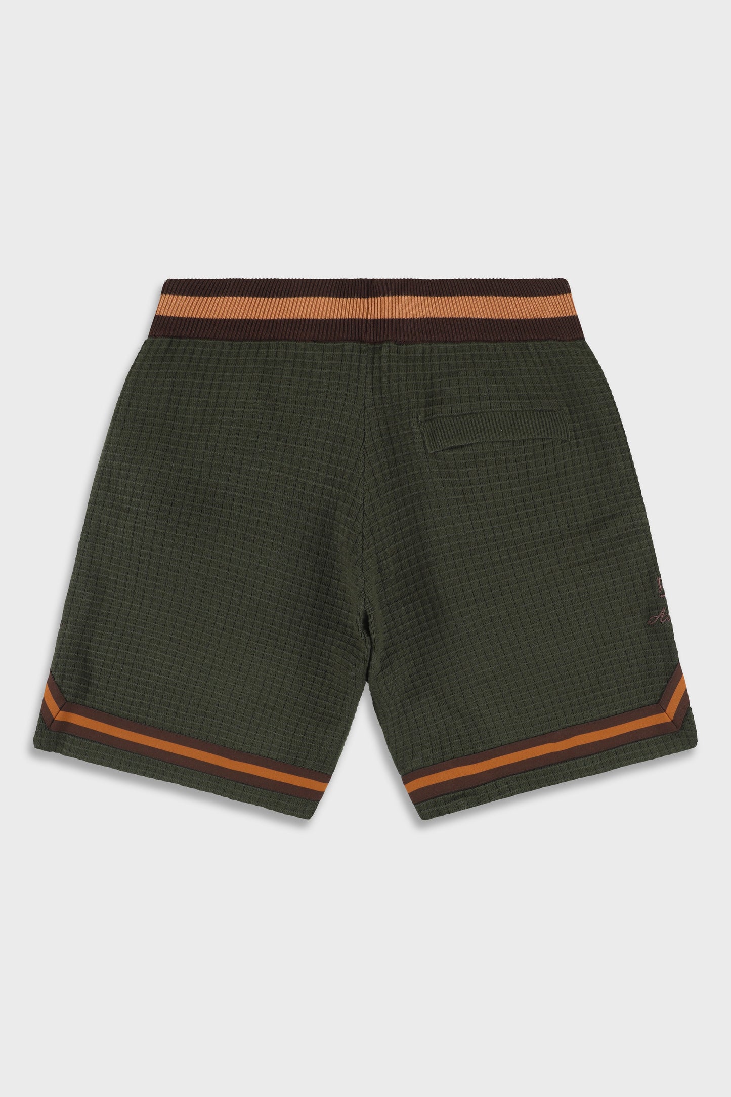 821 Waffle Green Short Pant
