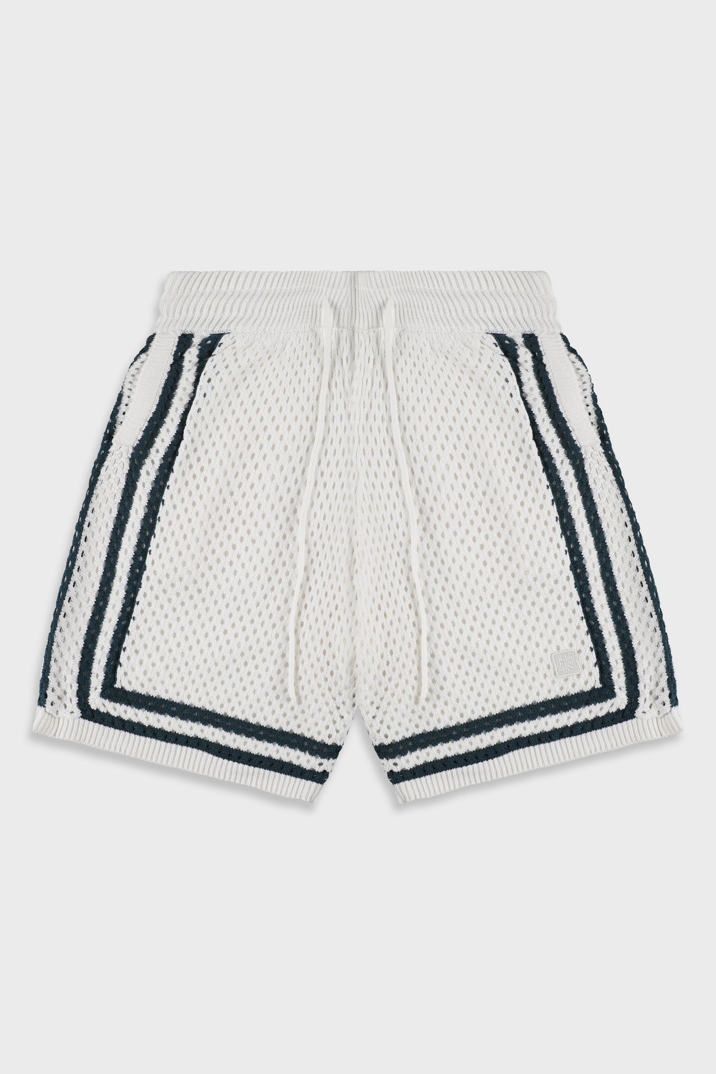 White Mesh 804 Short Pant