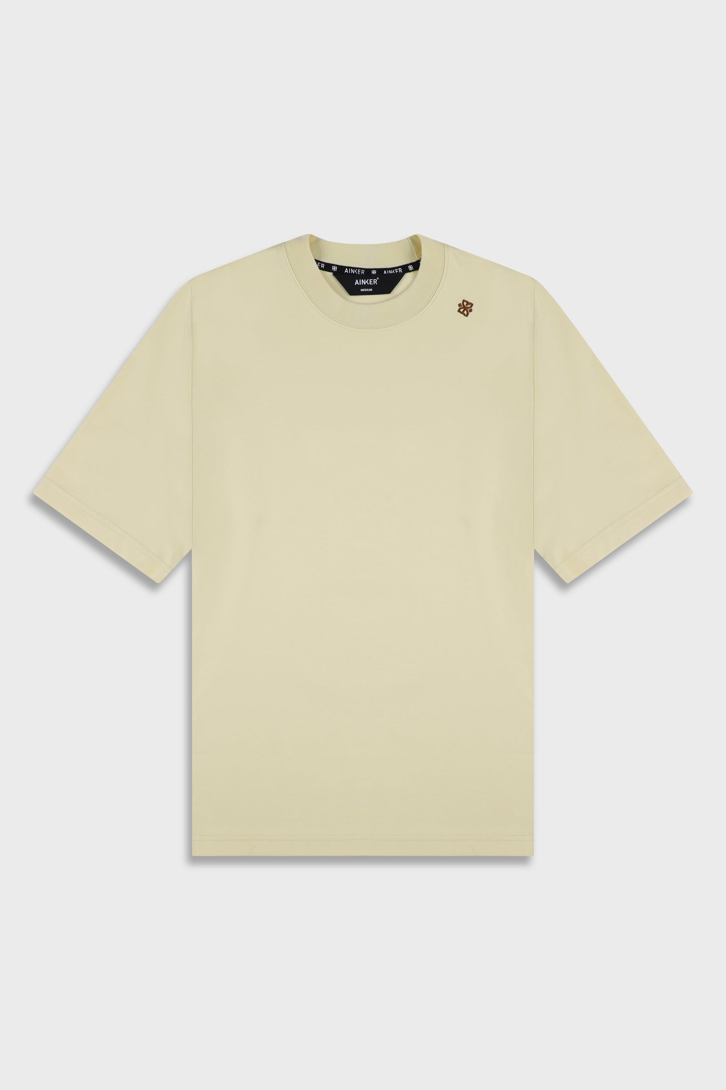 Mercerized 743 Beige T-Shirt