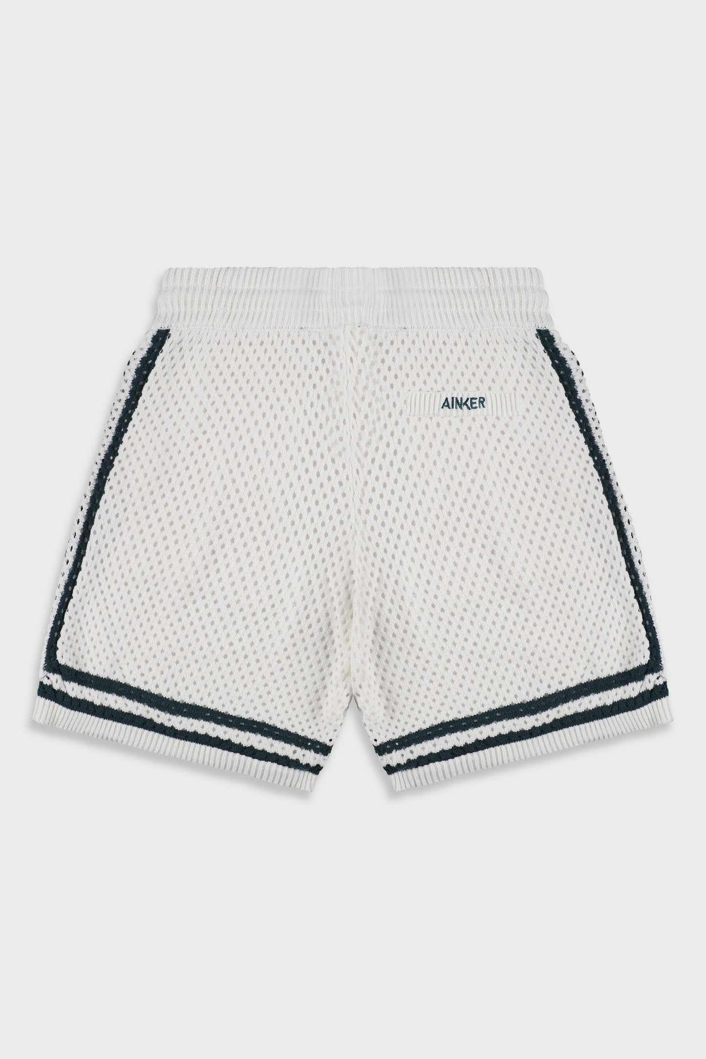 White Mesh 804 Short Pant