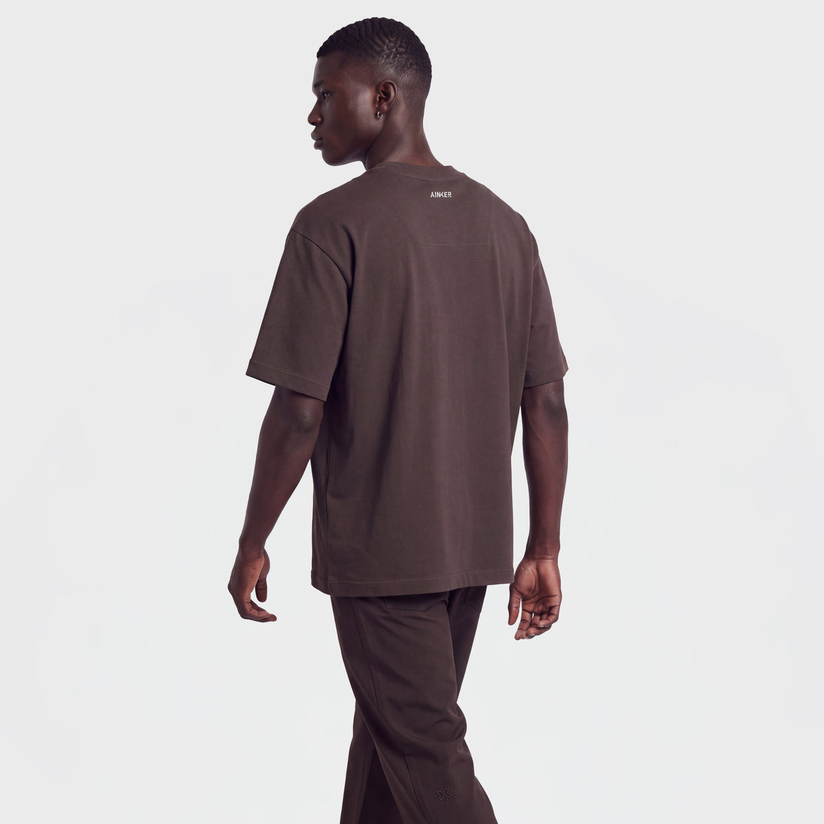 Mercerized 1019 Brown T-Shirt