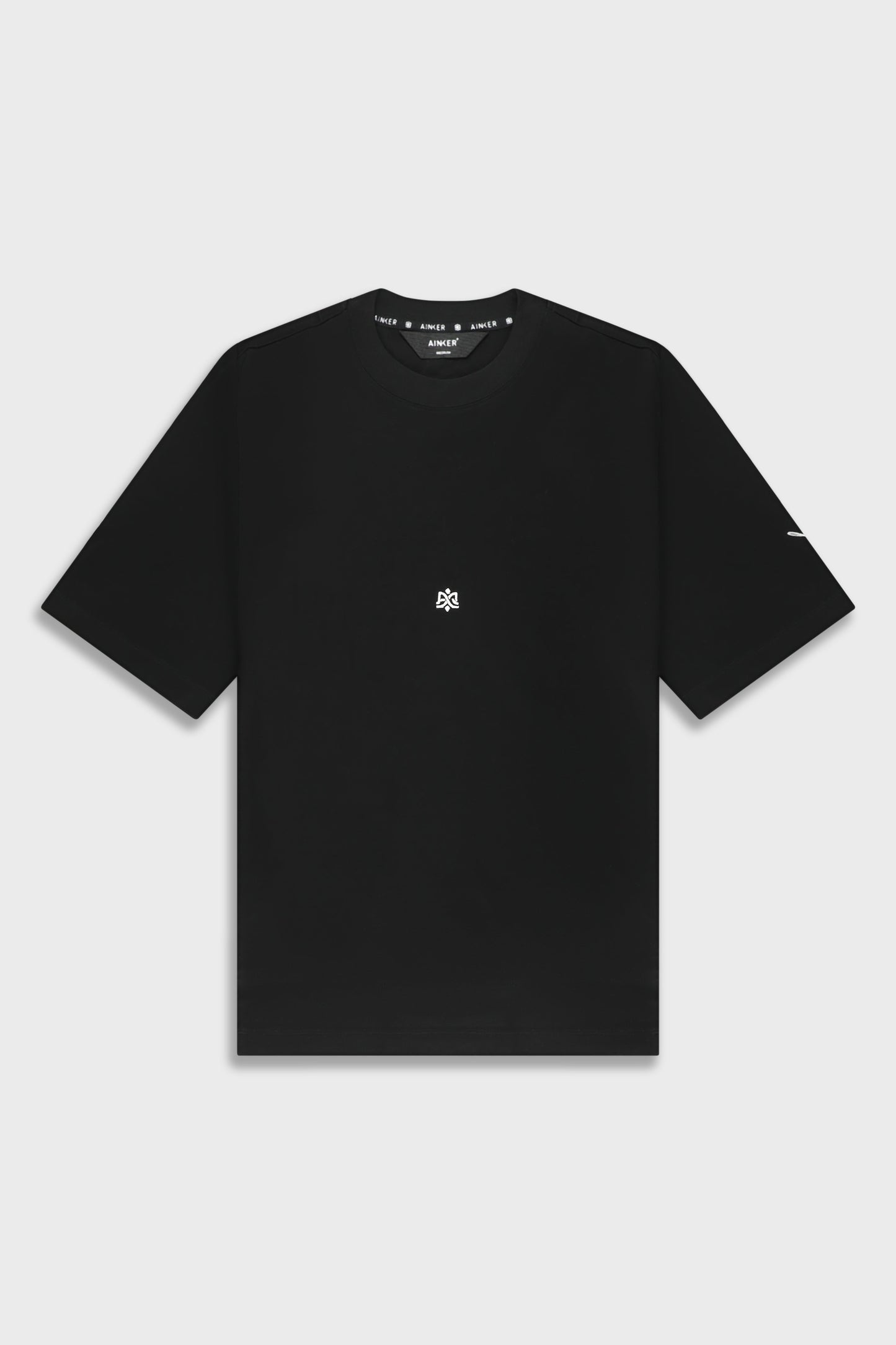 Mercerized 858 Black T-Shirt