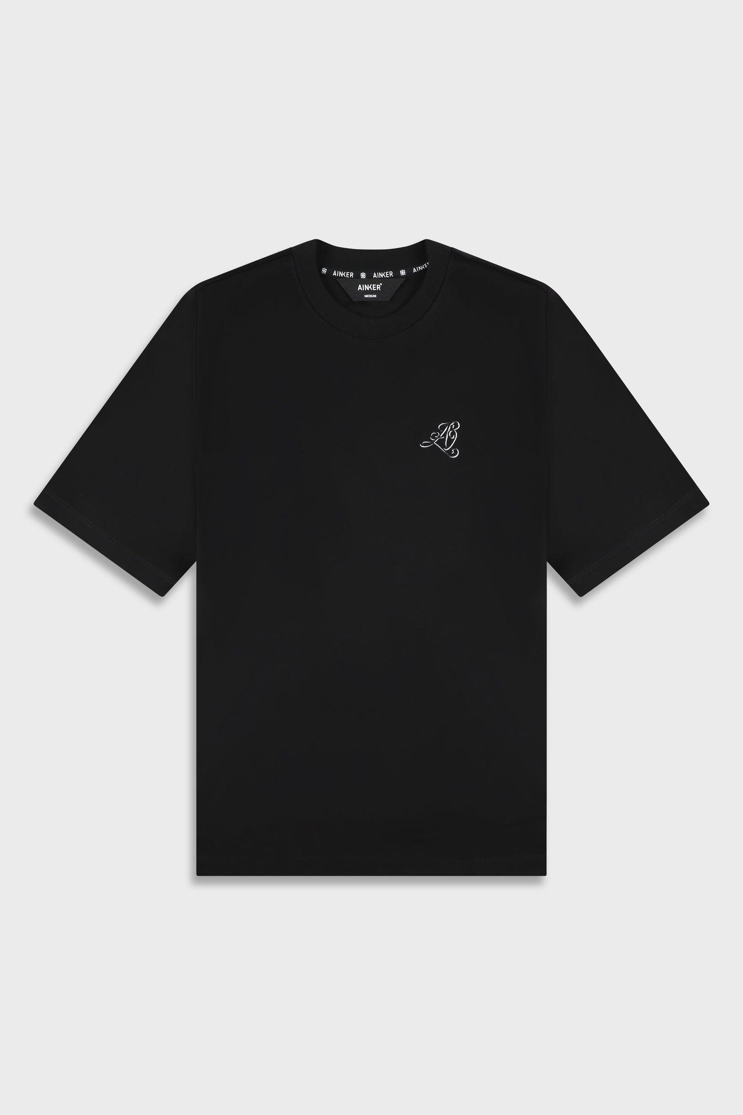 Mercerized 741 Black T-Shirt