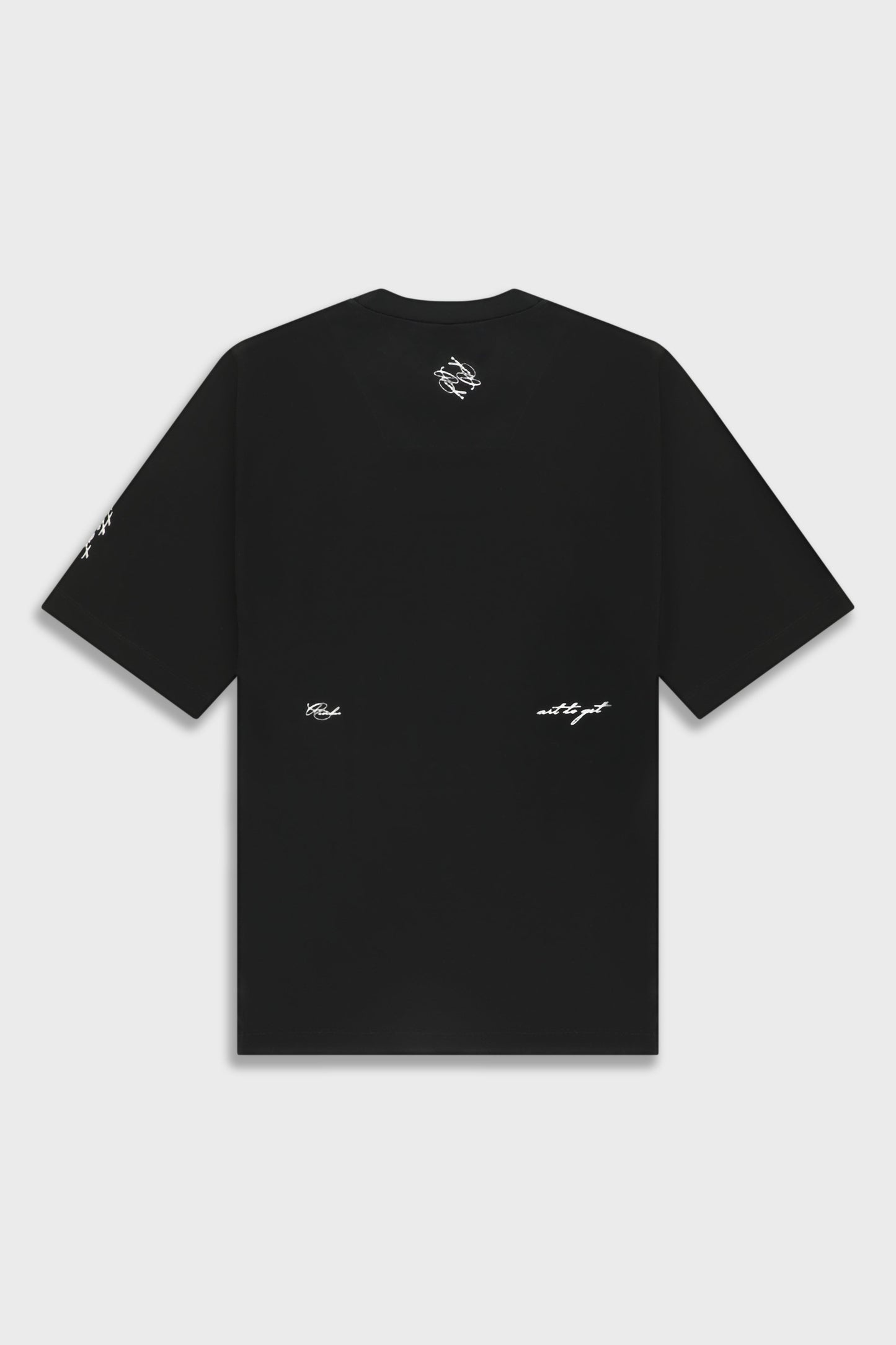 Mercerized 858 Black T-Shirt