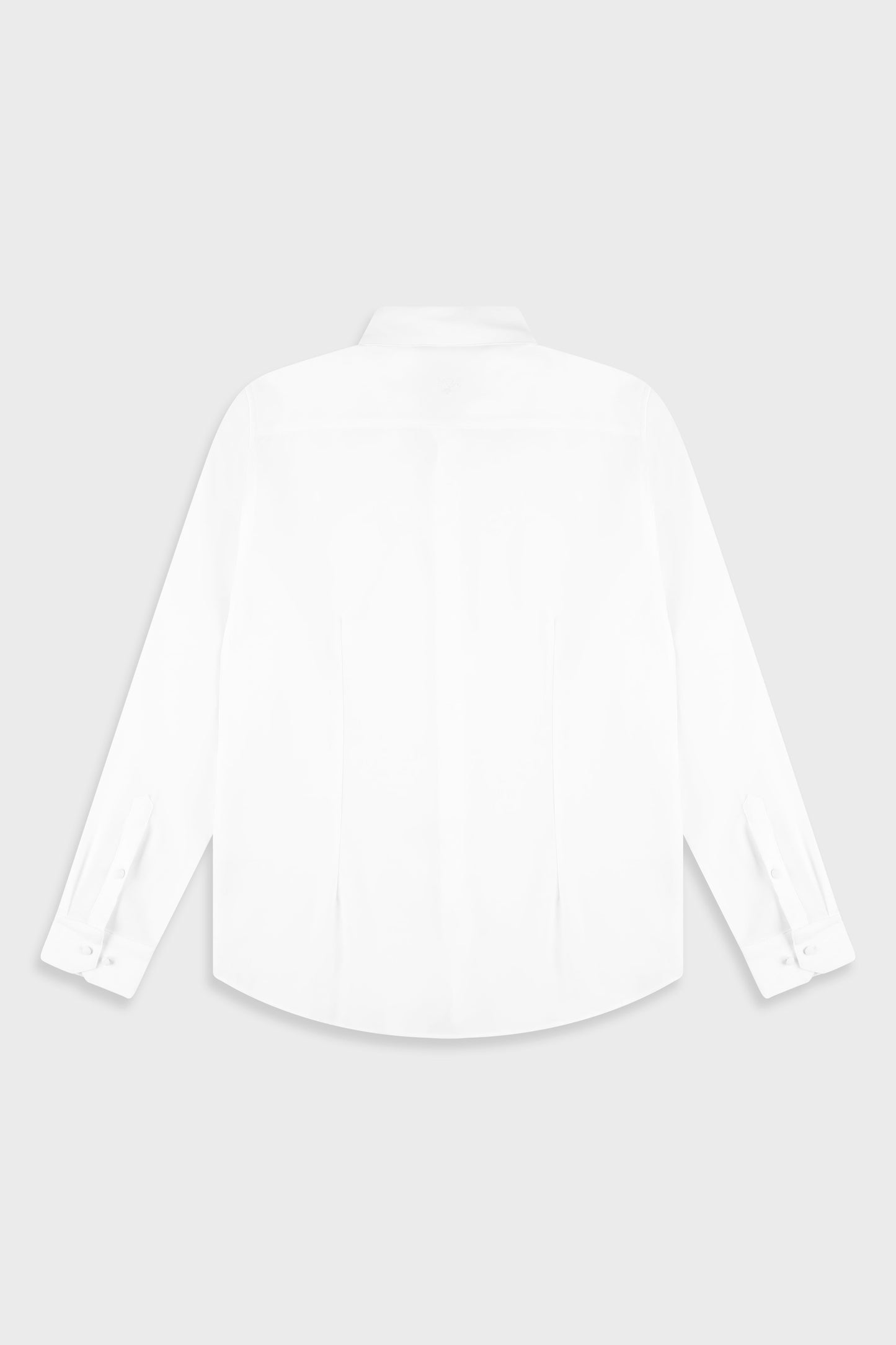 Wool Blend White 779 Button Shirt