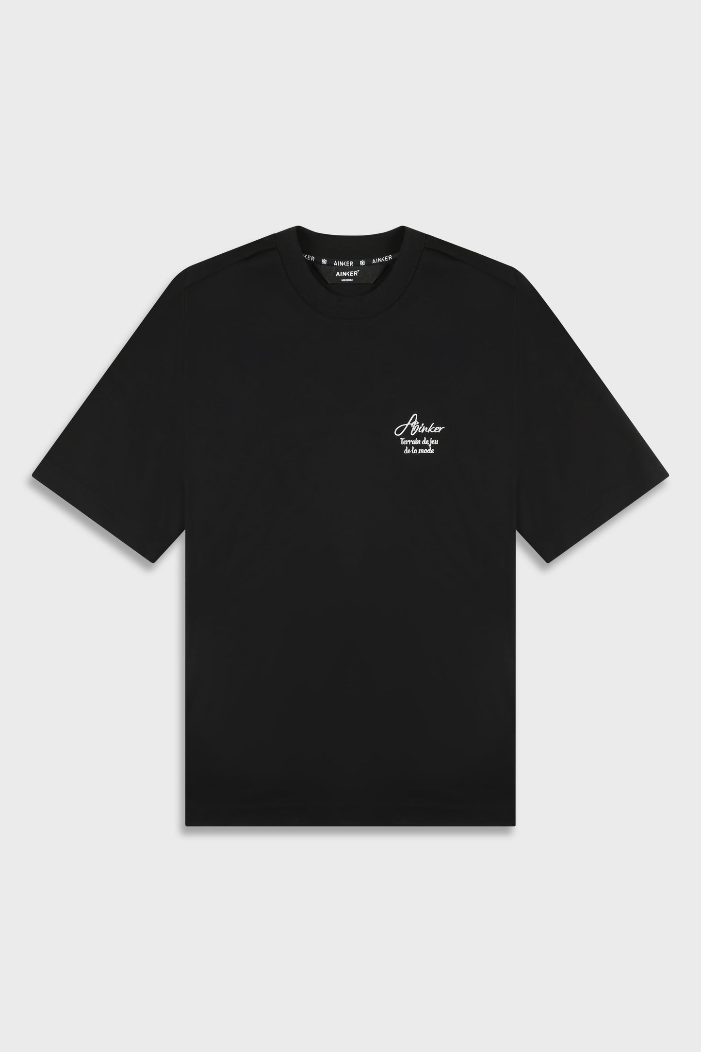 Mercerized 726 Black T-Shirt