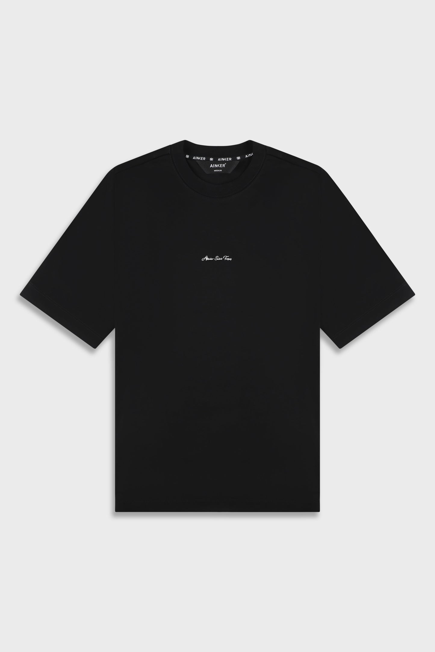 Mercerized 722 Black T-Shirt