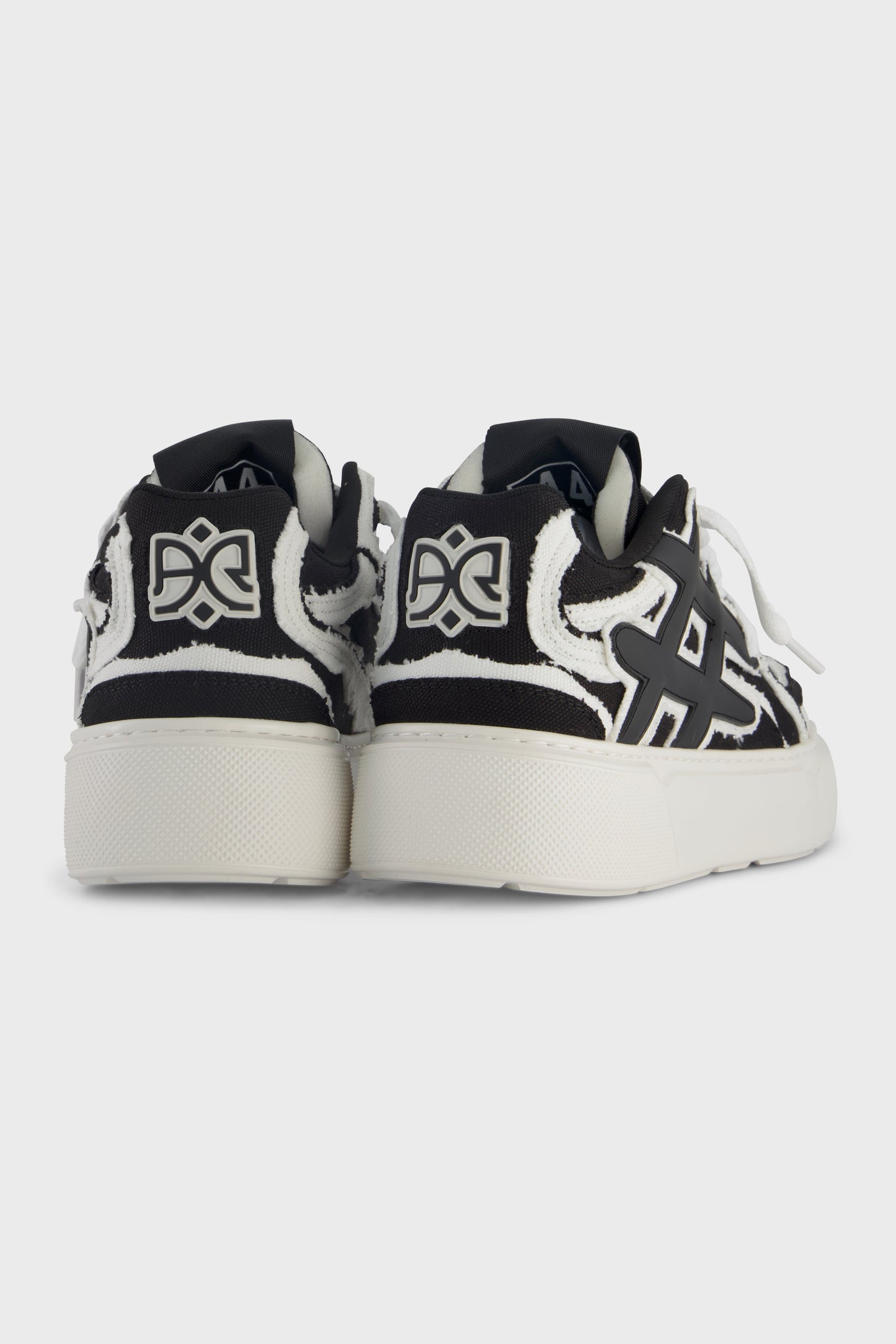 Backdoor Canvas Black White