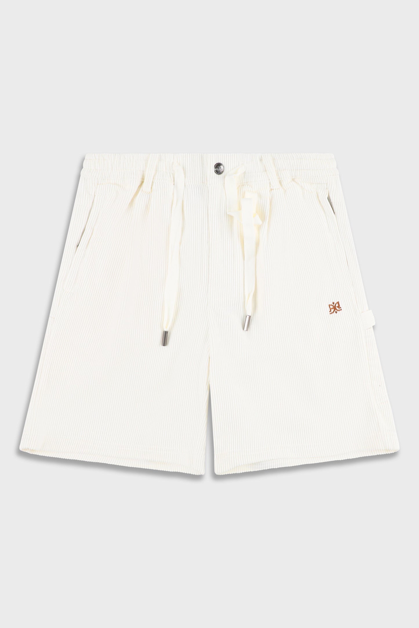 Wash Corduroy 708 White Short