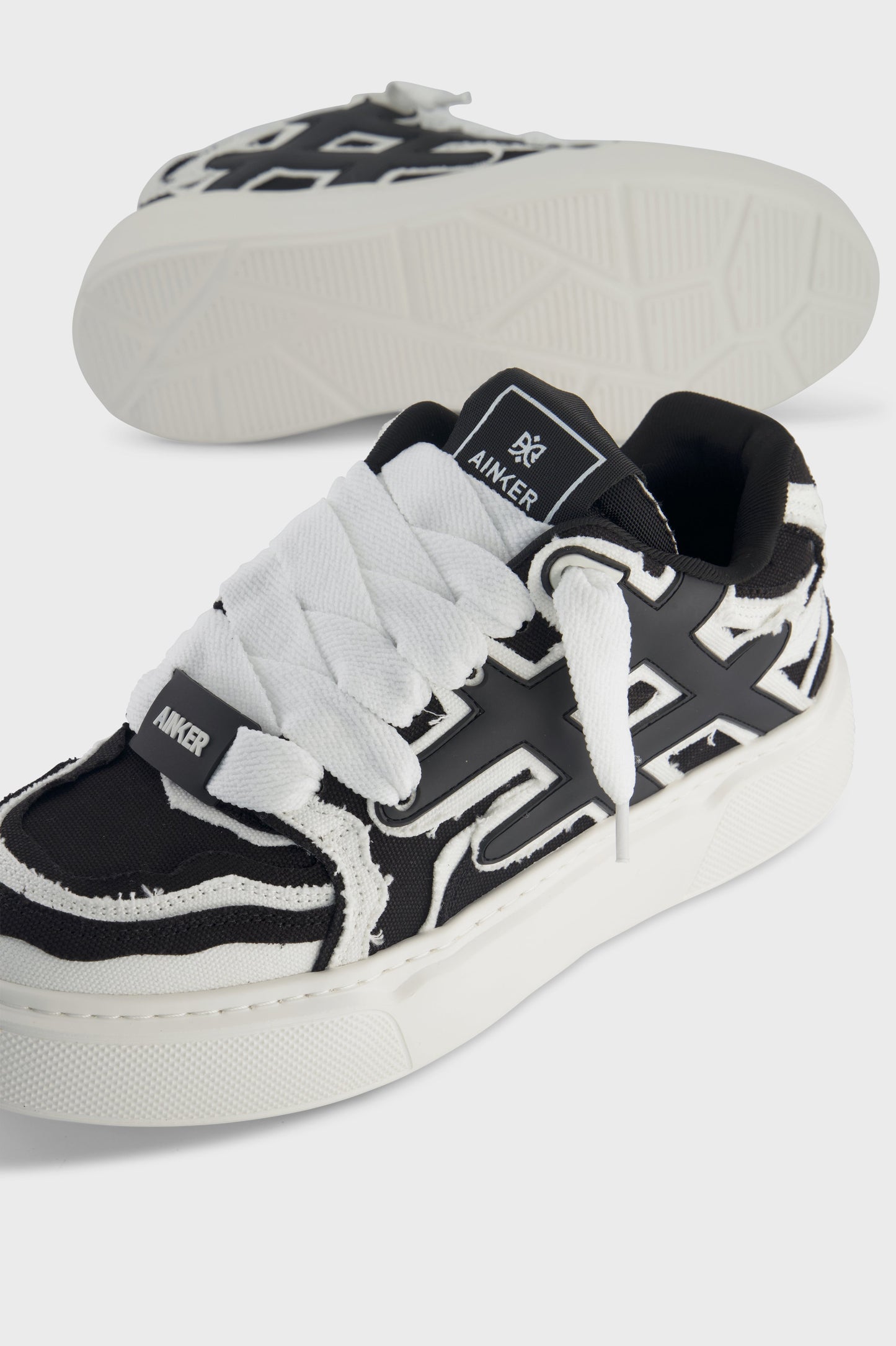 Backdoor Canvas Black White