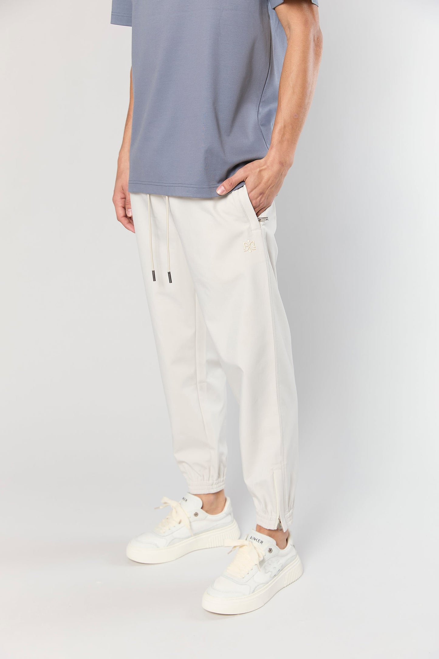 Jogger 831 Light Gray Pants