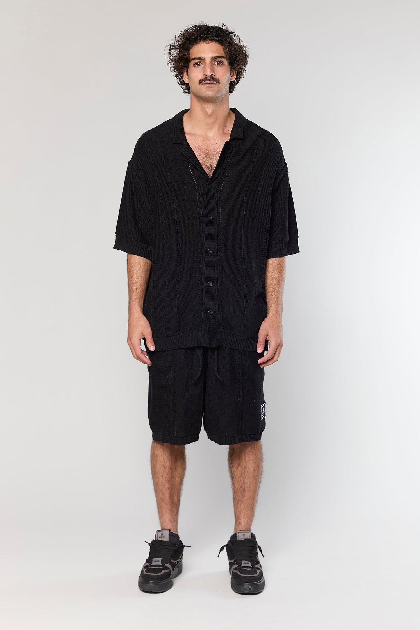 Black Knit 720 Short Pant