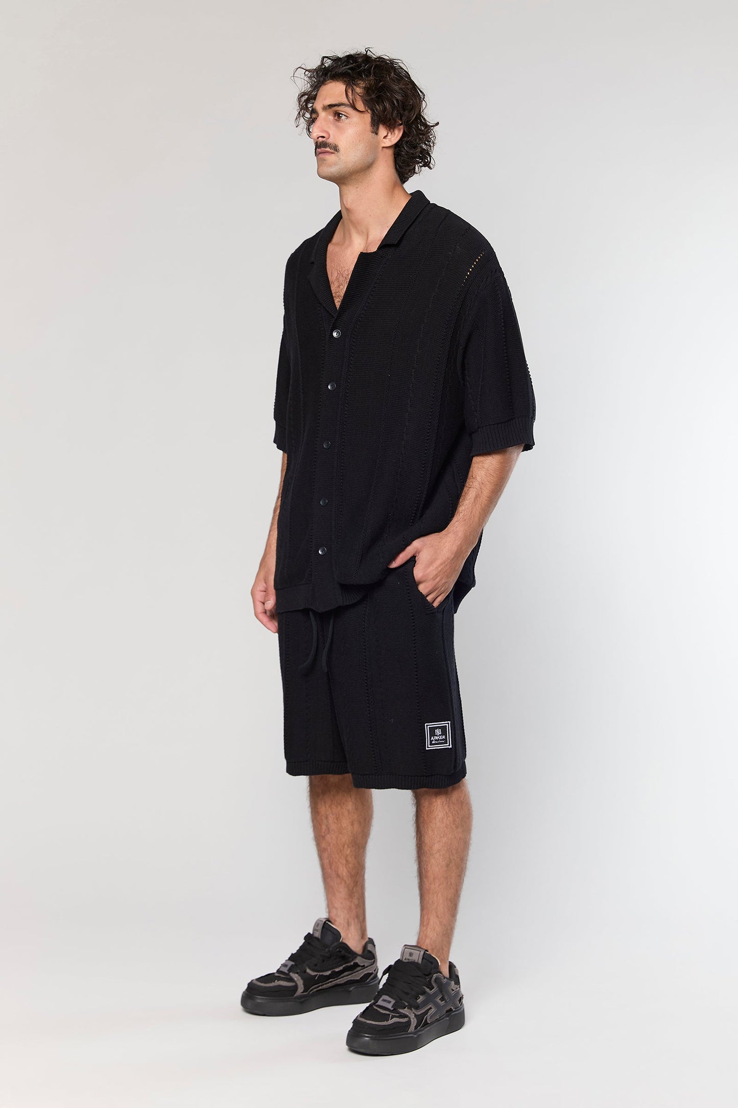 Black Knit 720 Short Pant