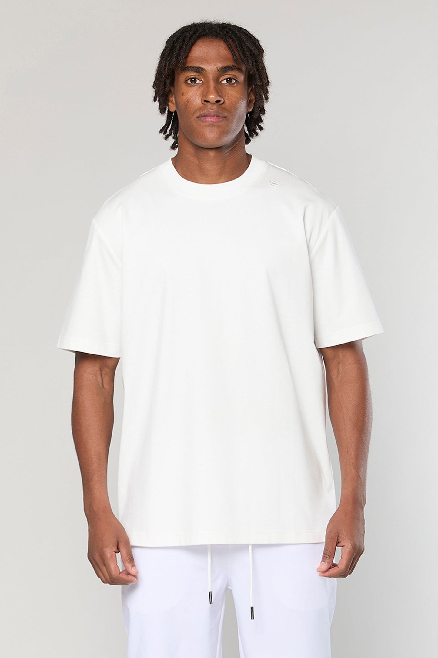 Mercerized 743 White T-Shirt