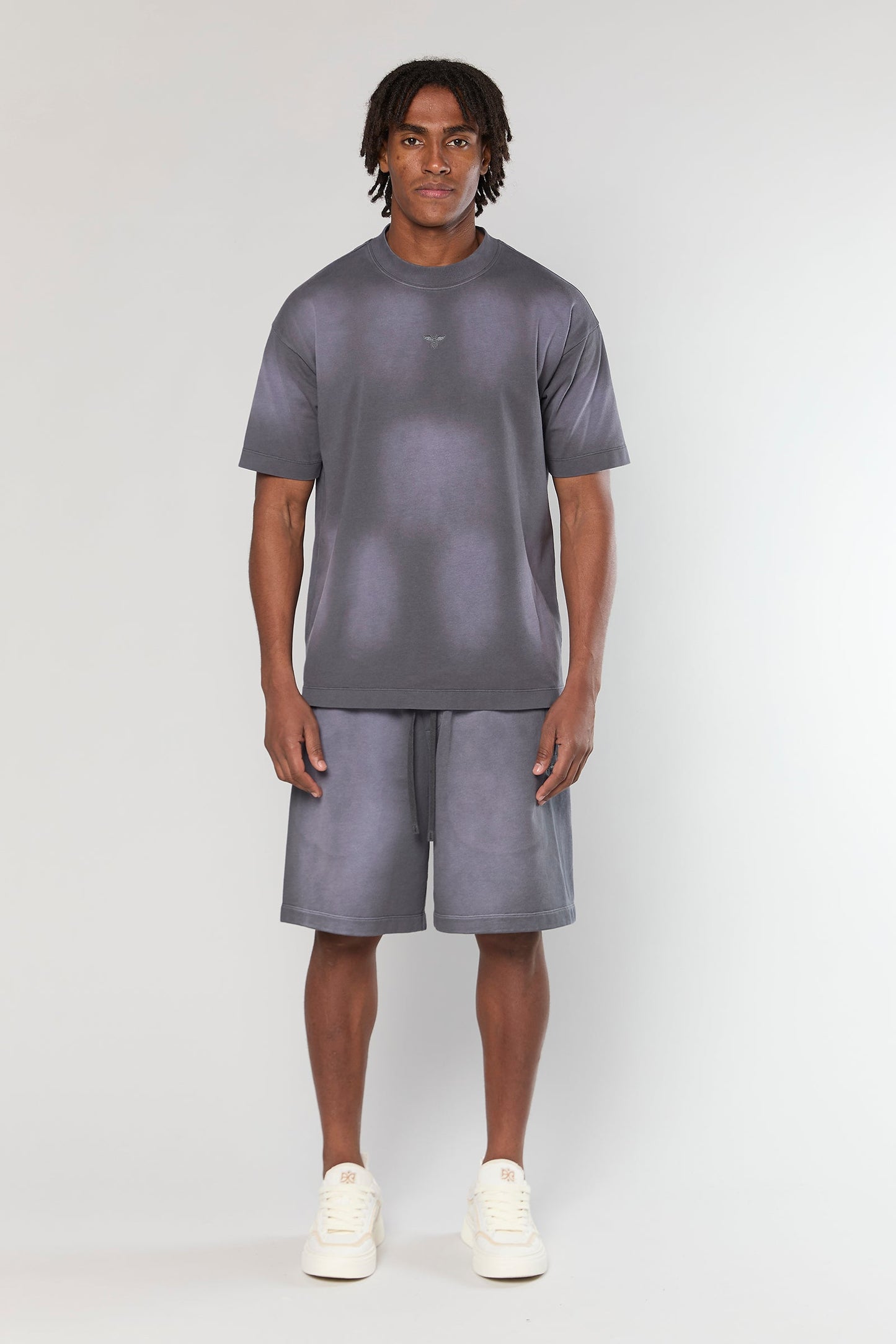 856 Gray Wash Short Pant