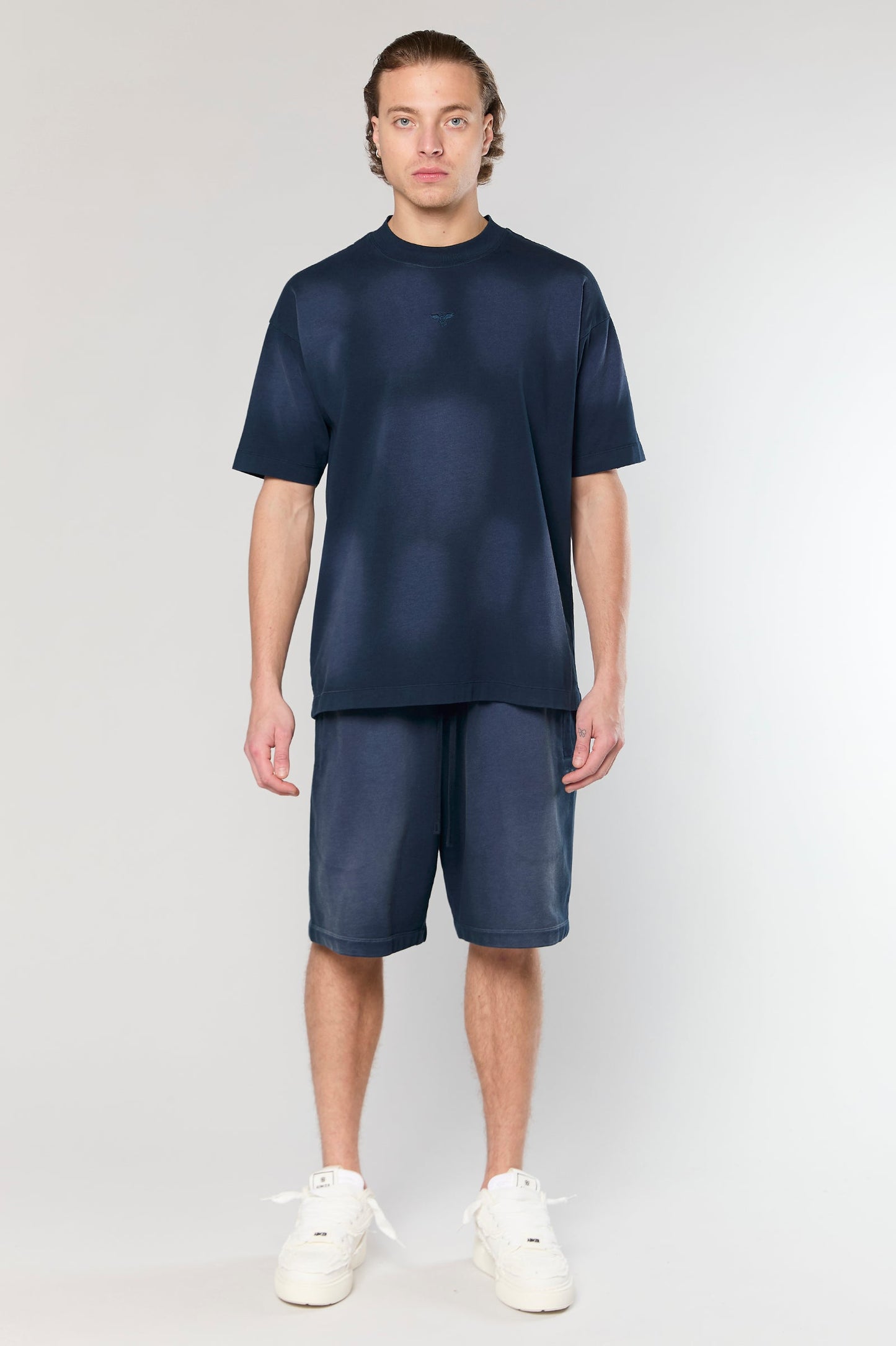 856 Navy Wash Short Pant