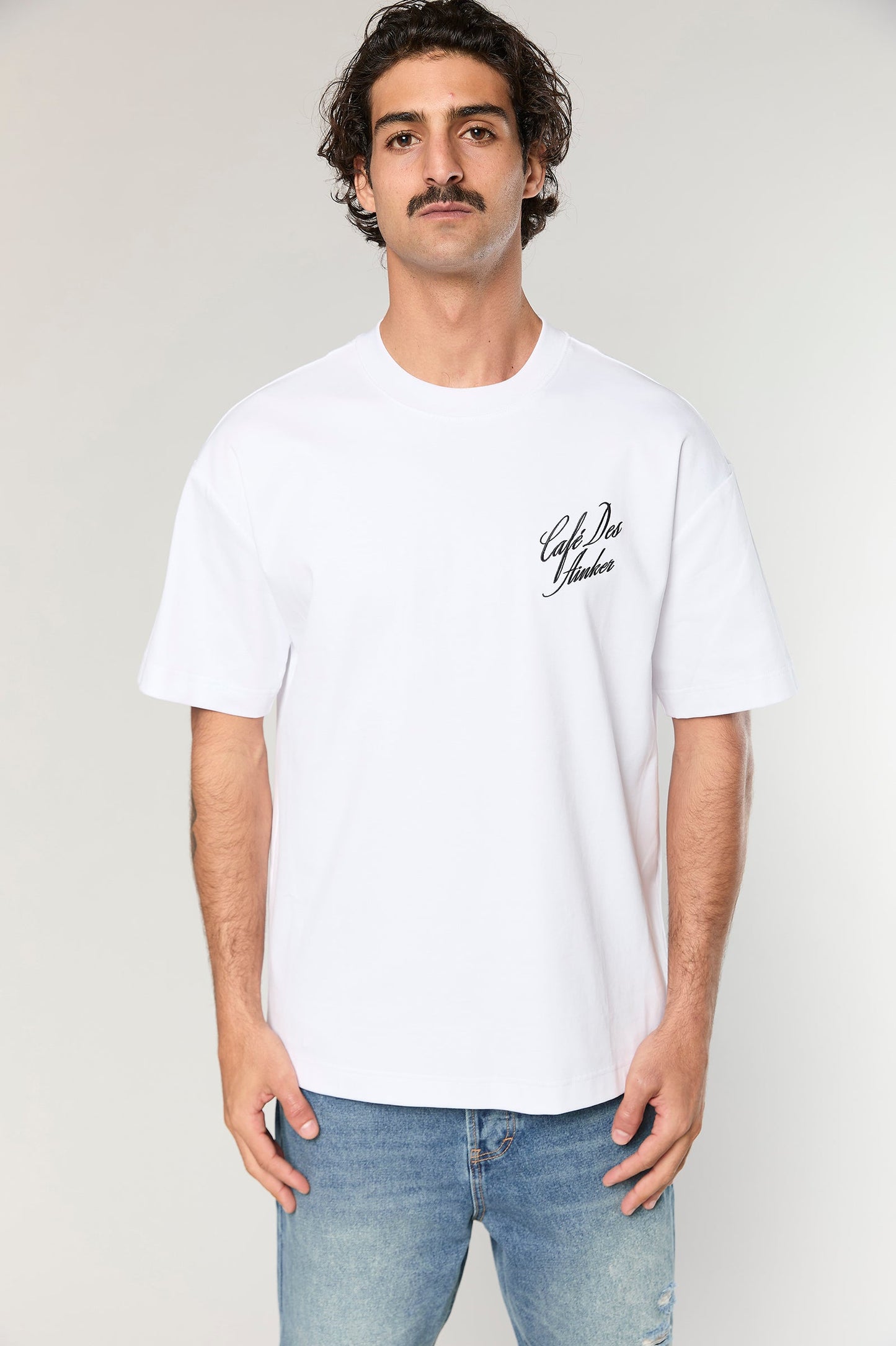 Mercerized 806 White T-Shirt