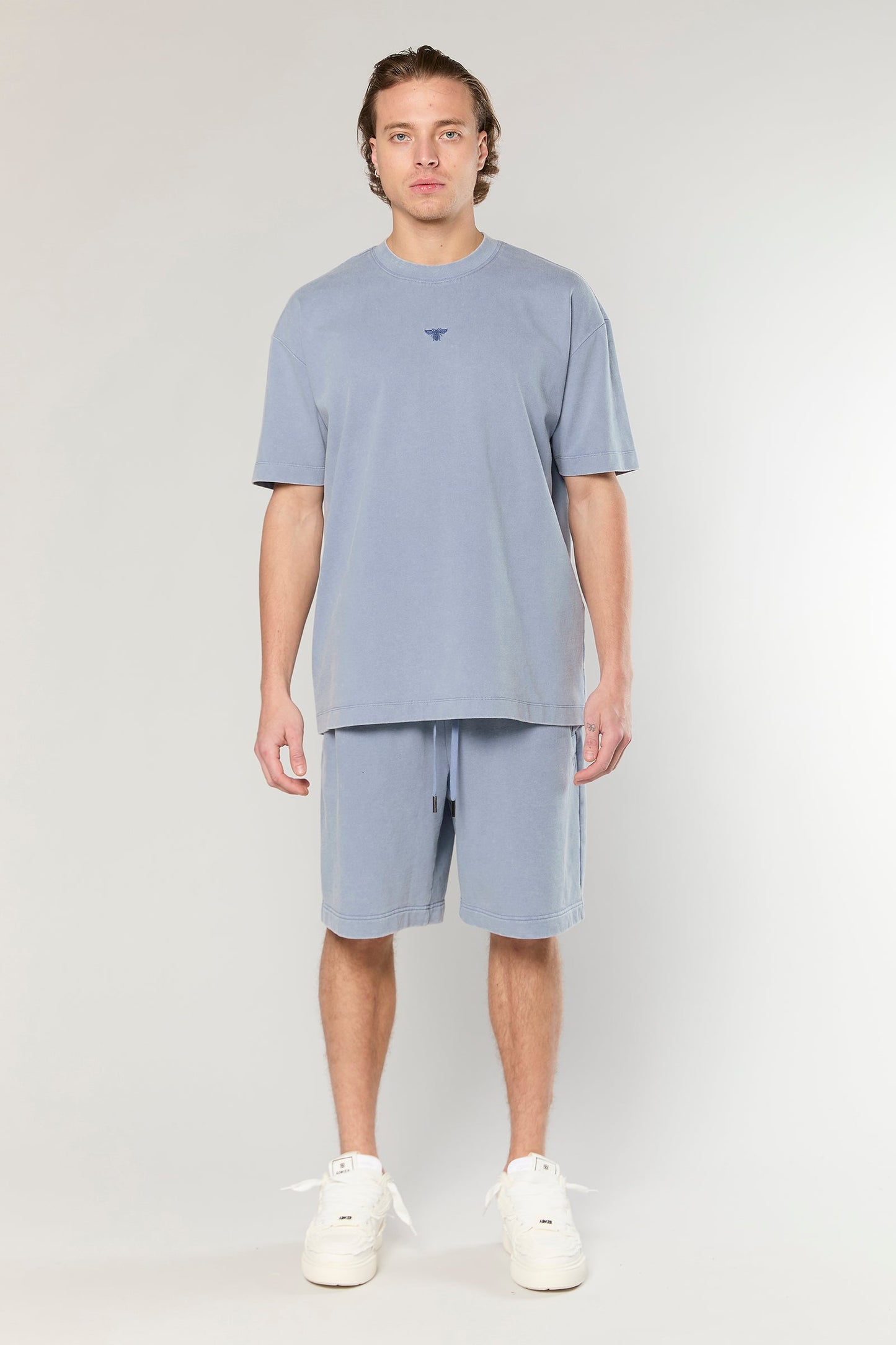 Cotton Wash 856 L.Blue T-Shirt