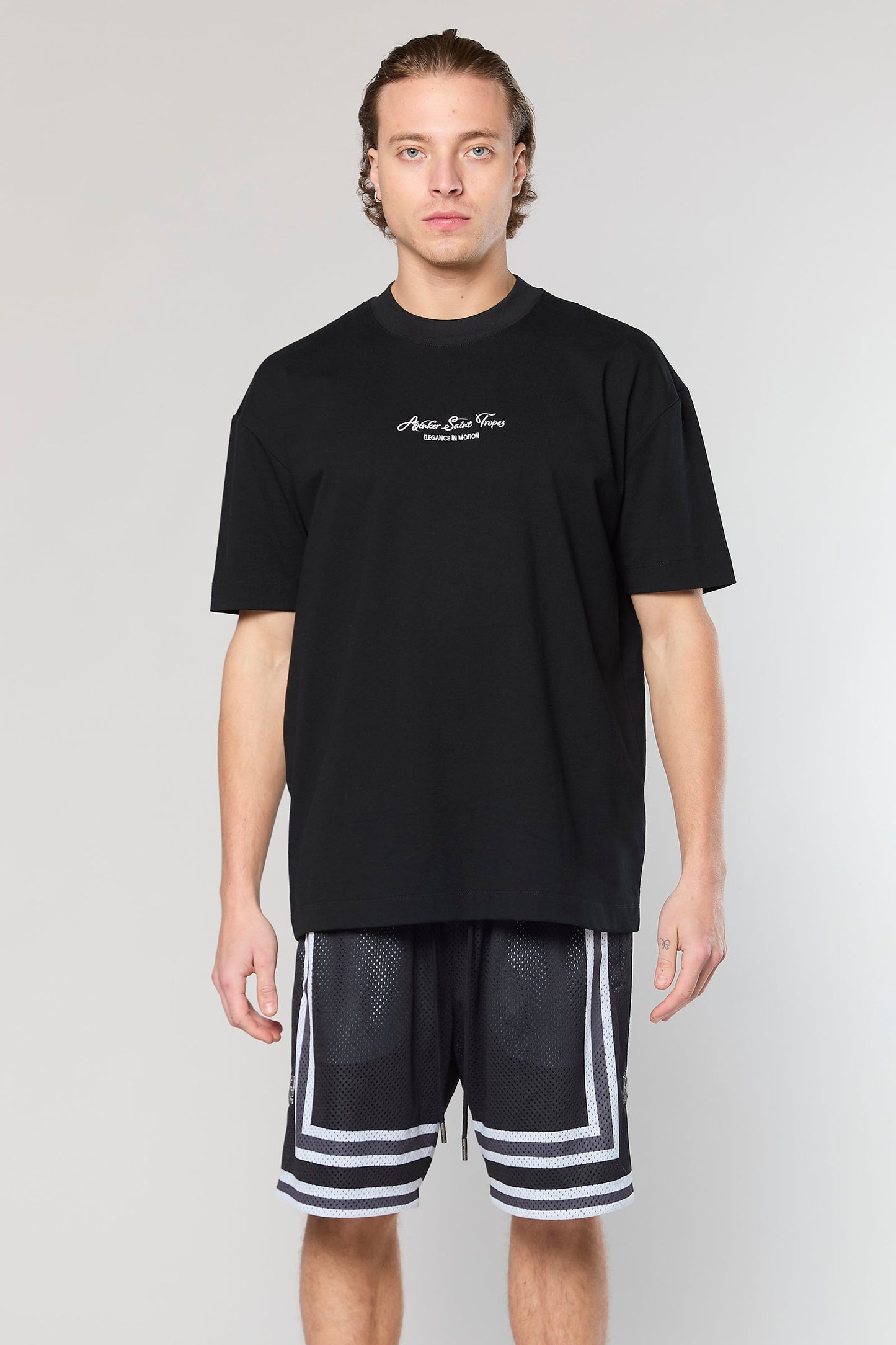 BB 712 Black/Gray Short Pant