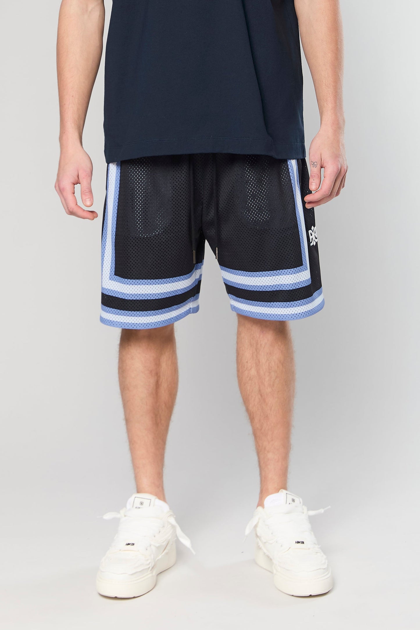 BB 712 Black/Blue Short Pant