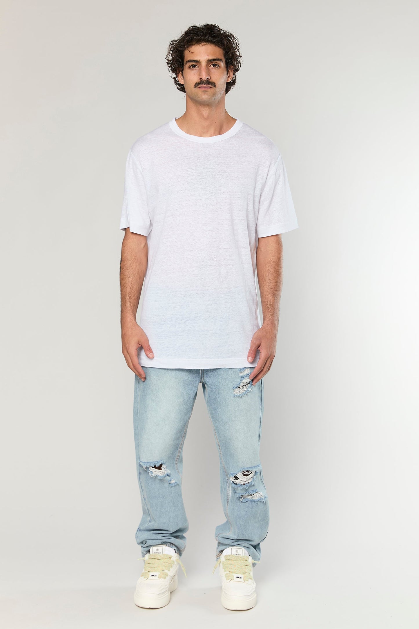 White Linen 718 T-SHIRT
