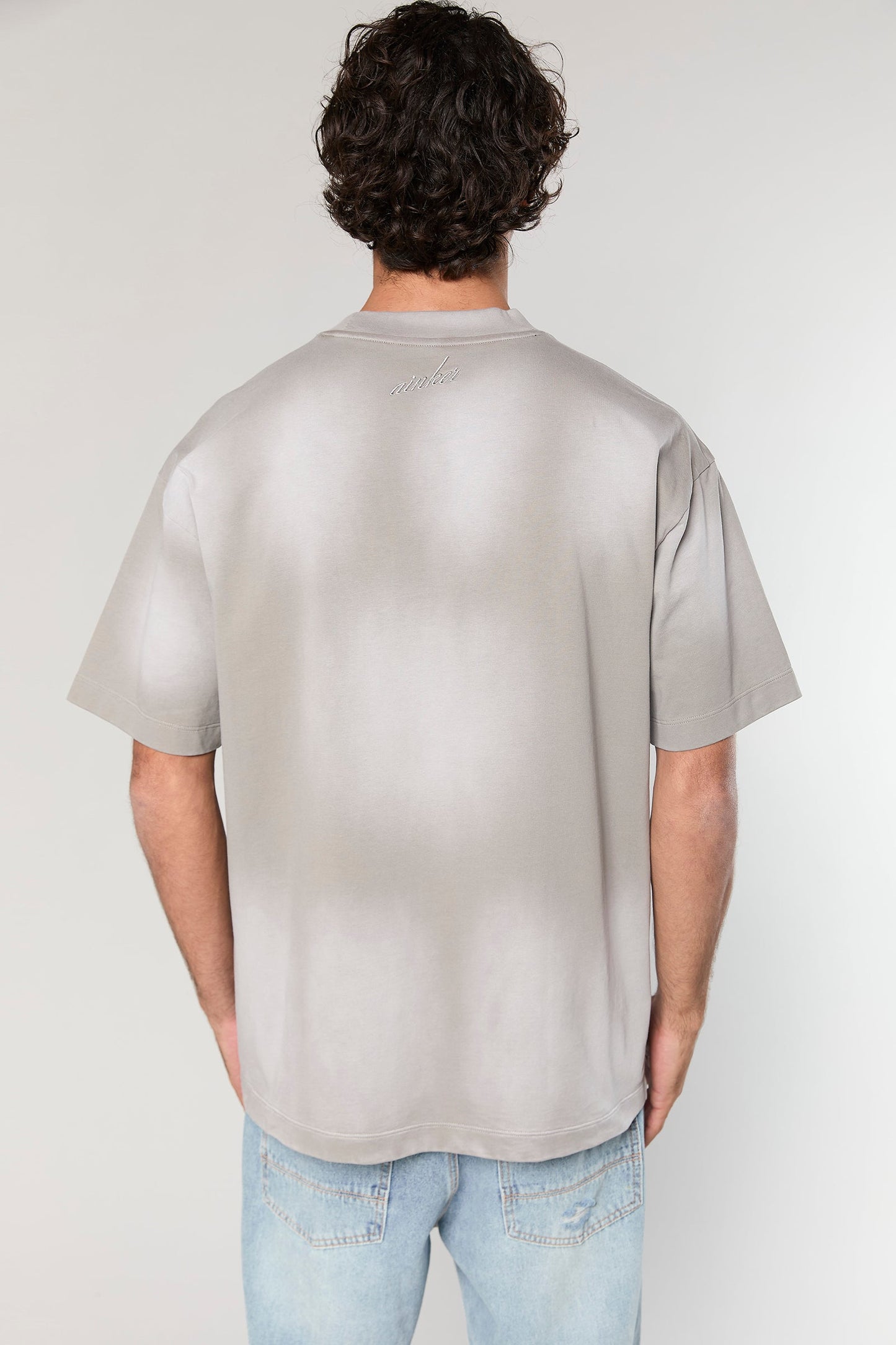 Cotton Wash 811 L.Gray T-Shirt