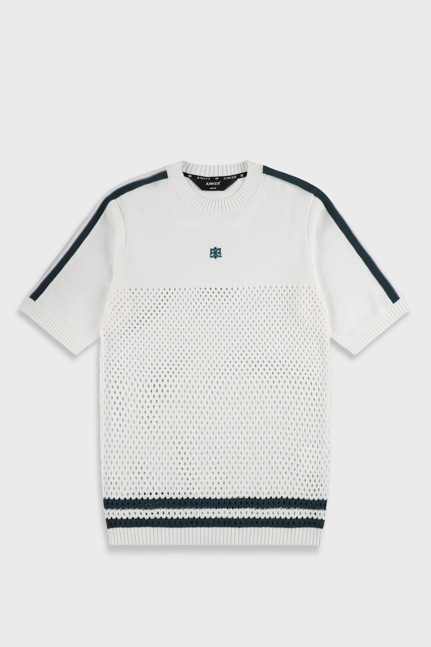 White Mesh 804 T-Shirt