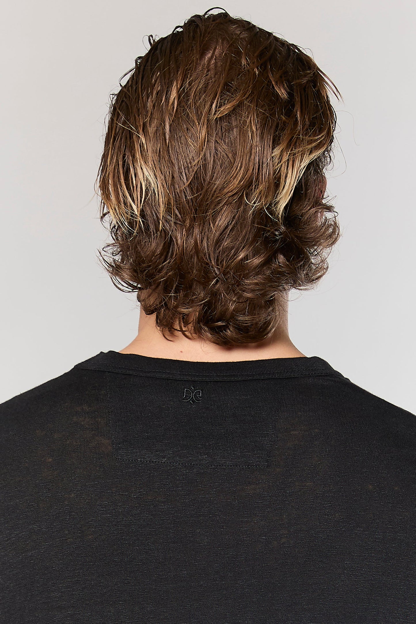 Black Linen 718 T-SHIRT