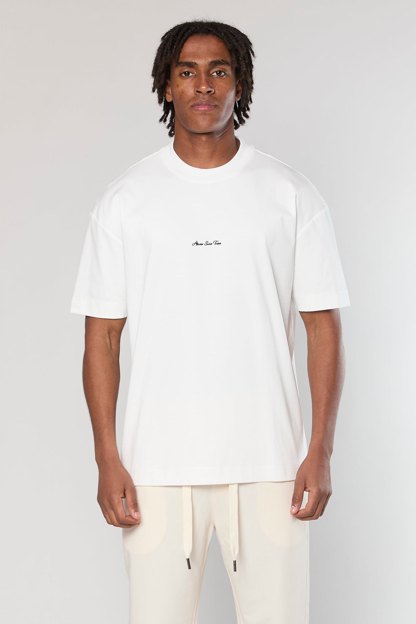 Mercerized 722 White T-Shirt