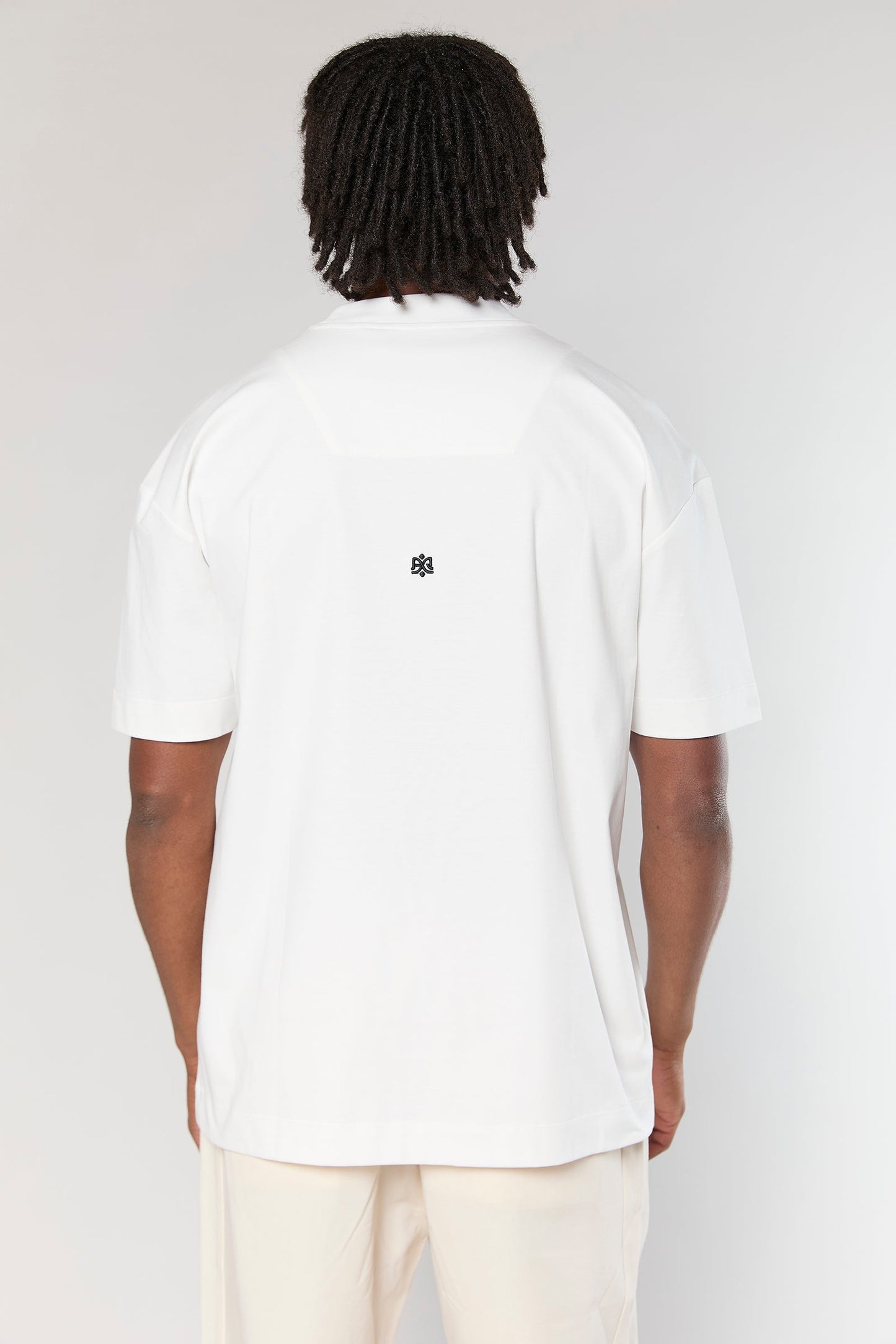 Mercerized 722 White T-Shirt