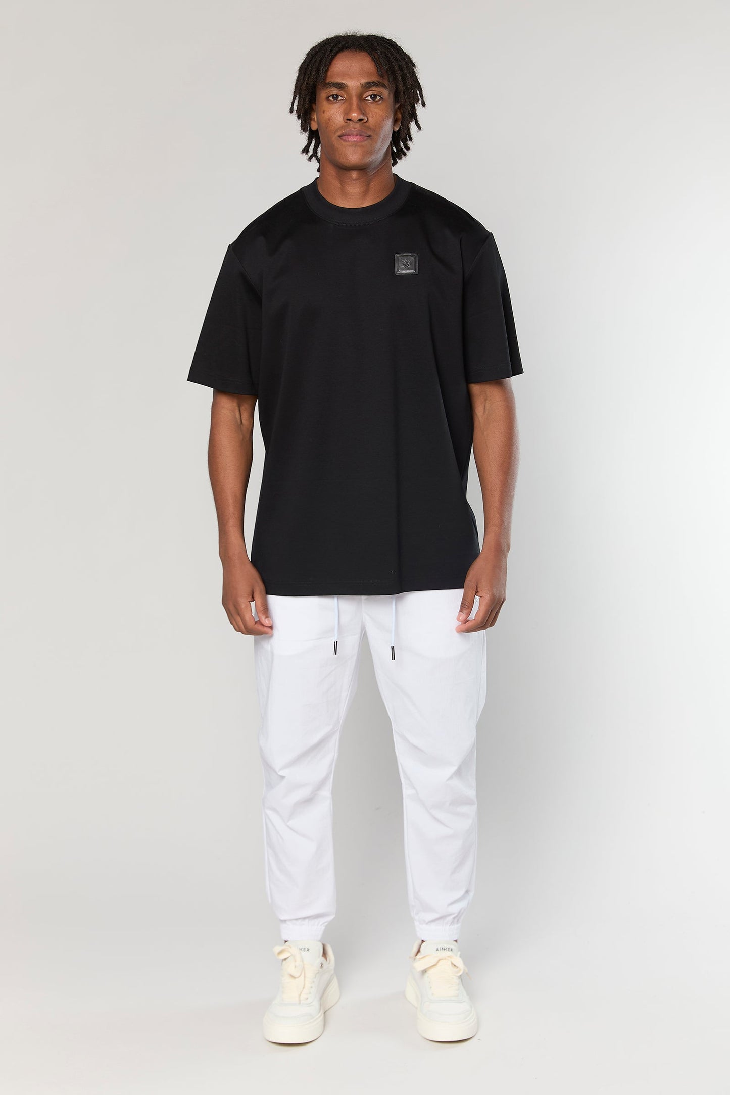 Mercerized 818 Black T-Shirt