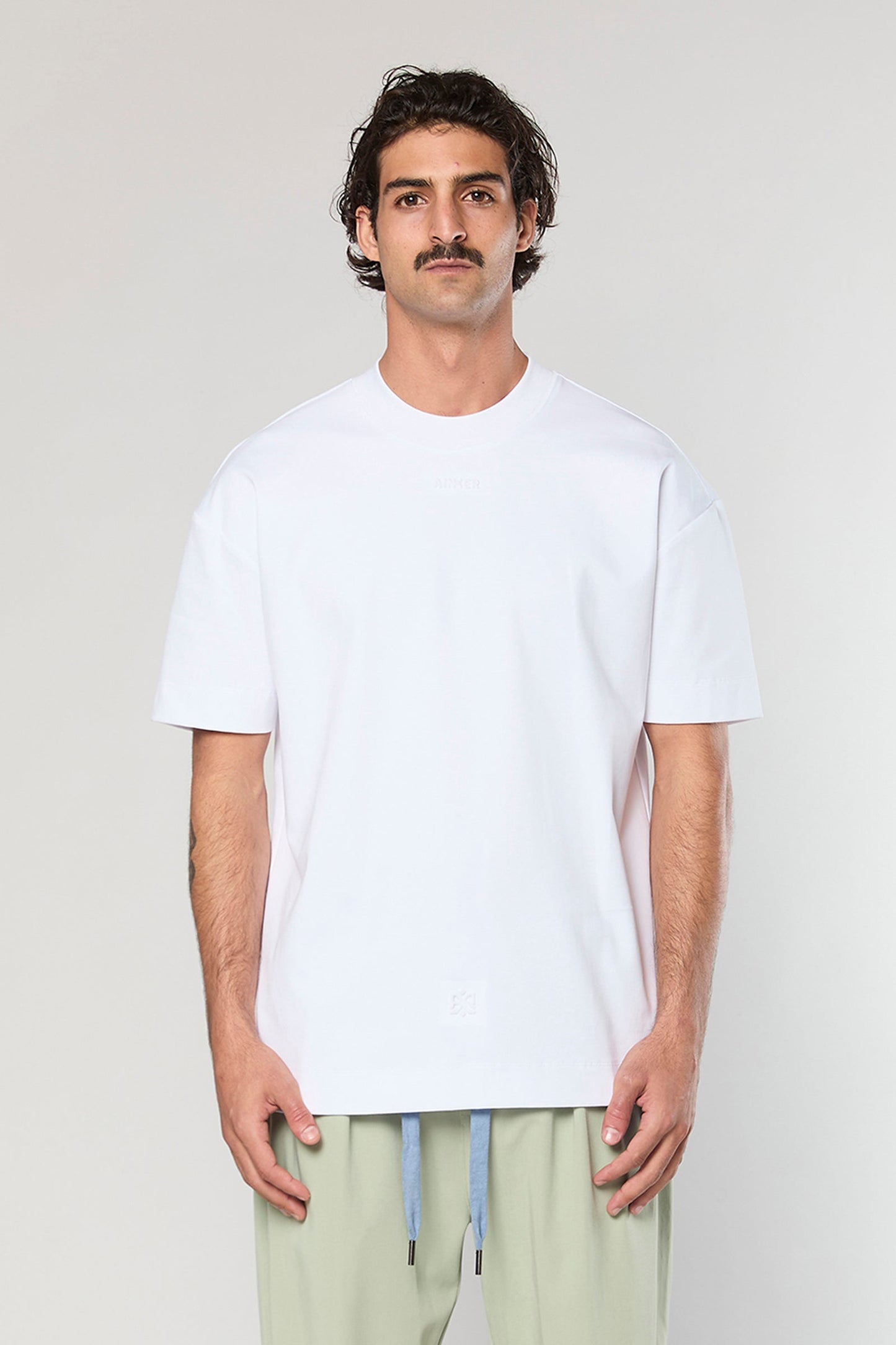 Mercerized 761 White T-Shirt